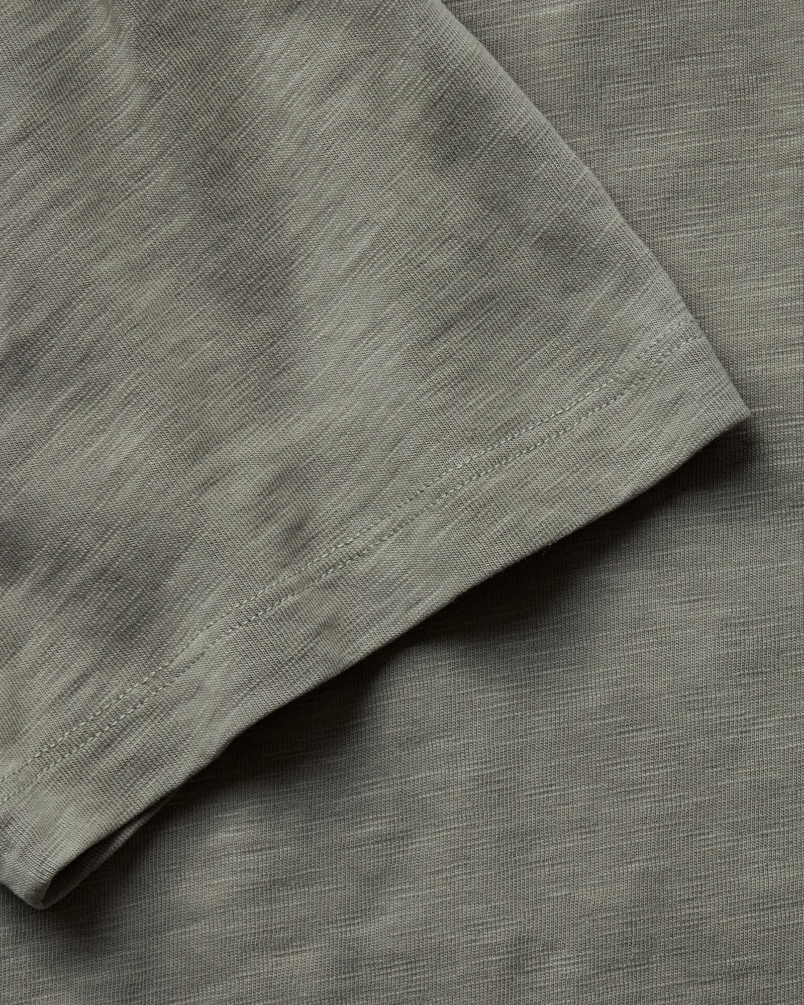 The Slub Tee in Smoked Olive - Image 5