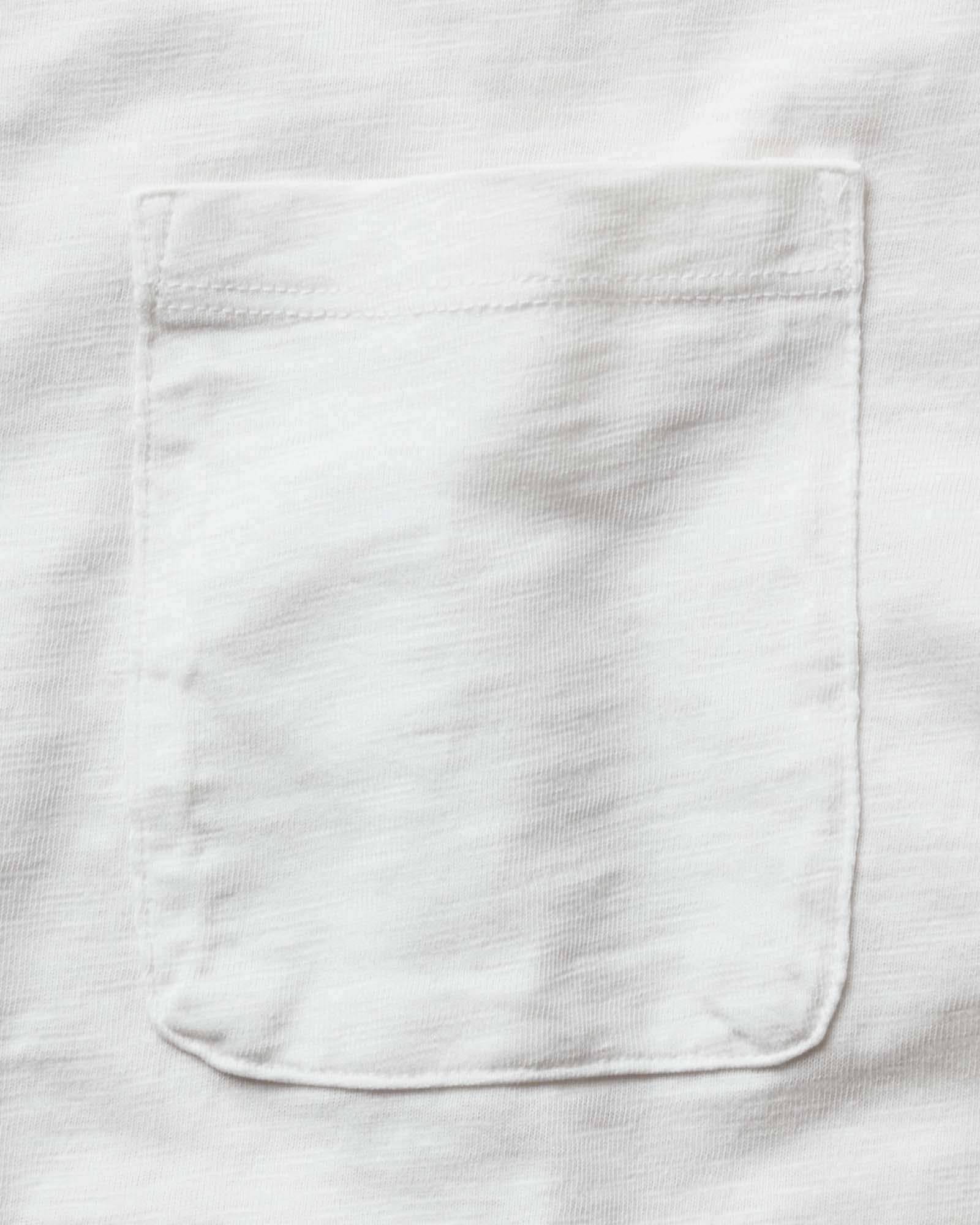 The Slub Tee in White - Image 3