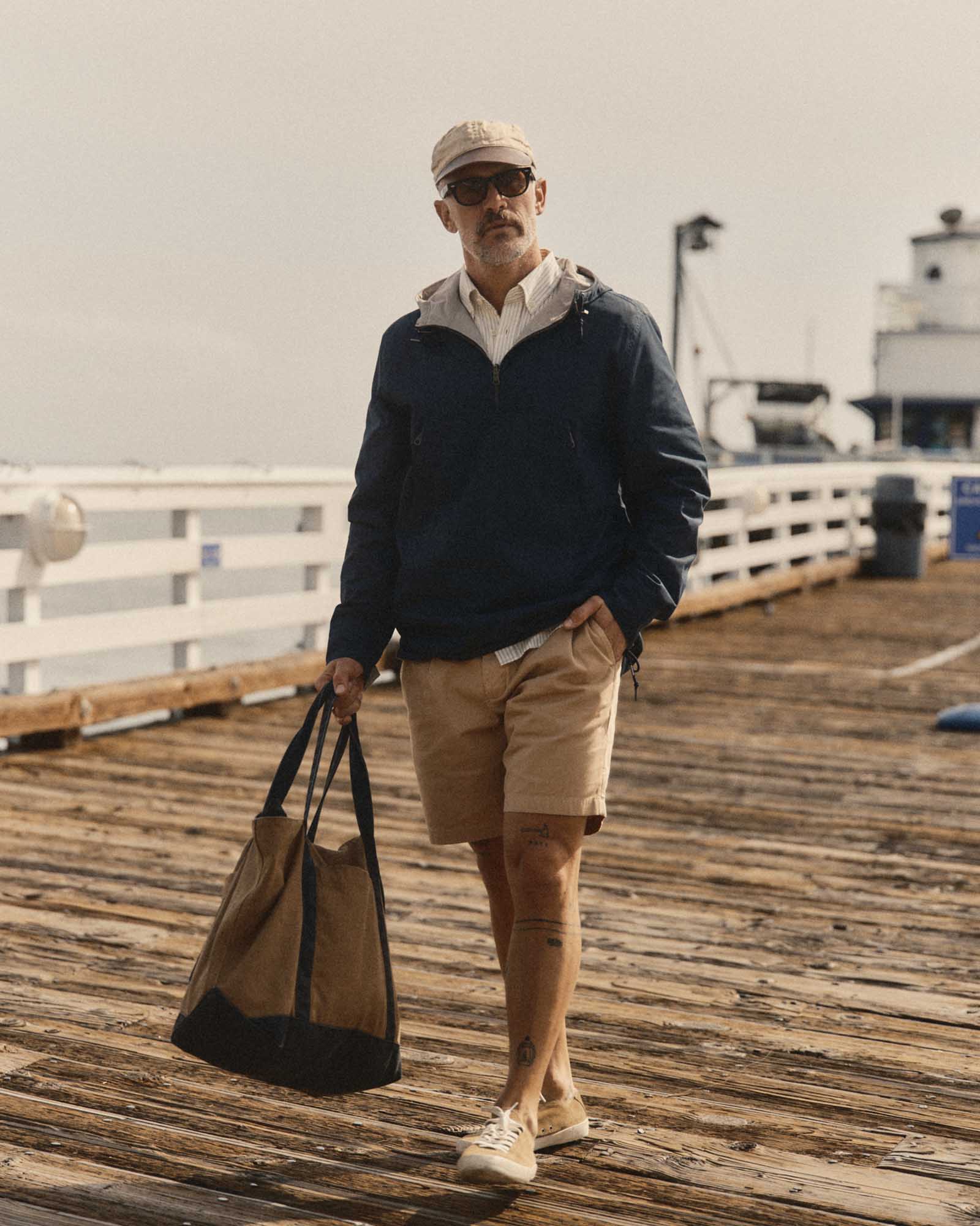 The Squall Anorak in Navy Twill - Image 4
