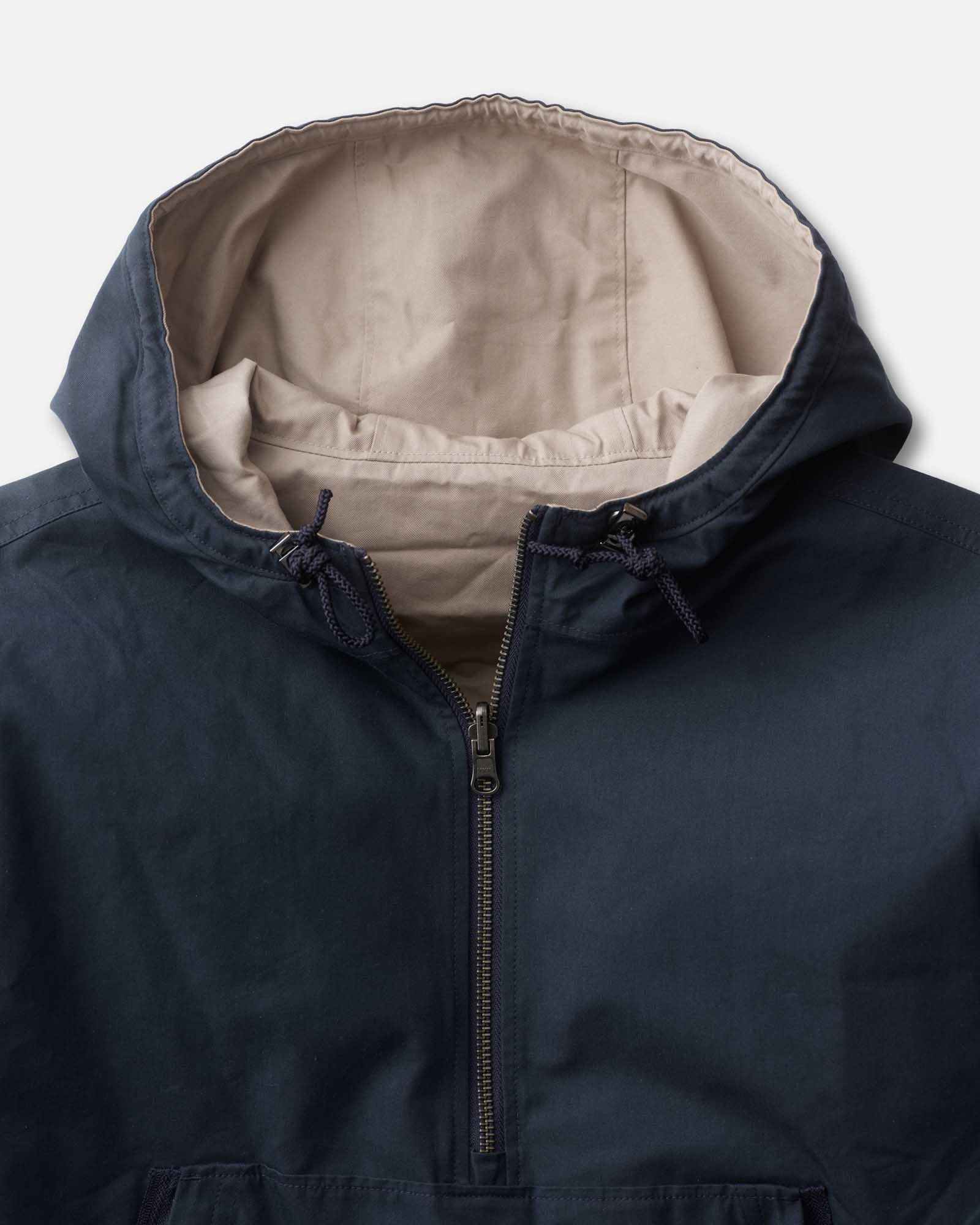 The Squall Anorak in Navy Twill - Image 6