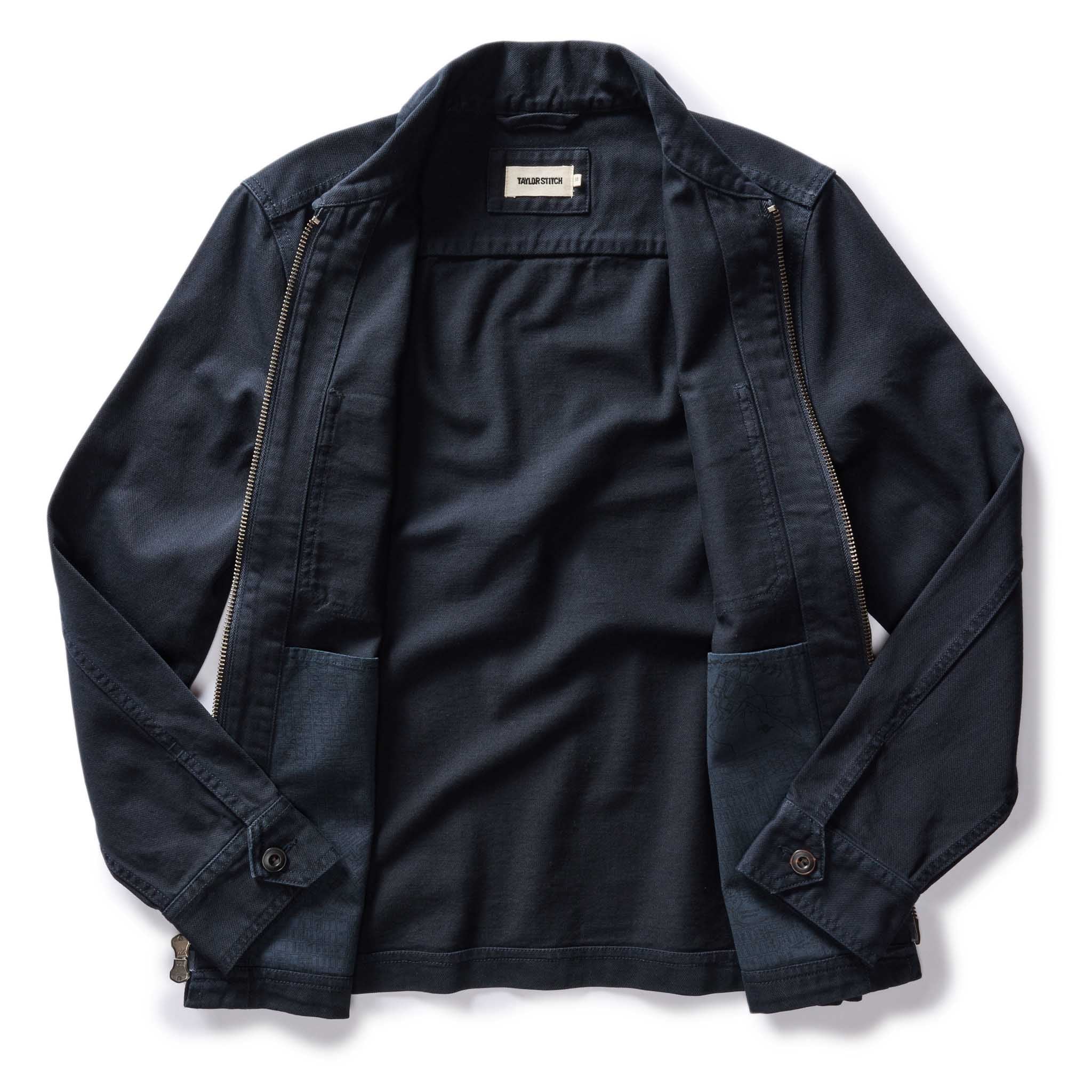 The Station Jacket in Dark Navy Broken Twill - Image 6
