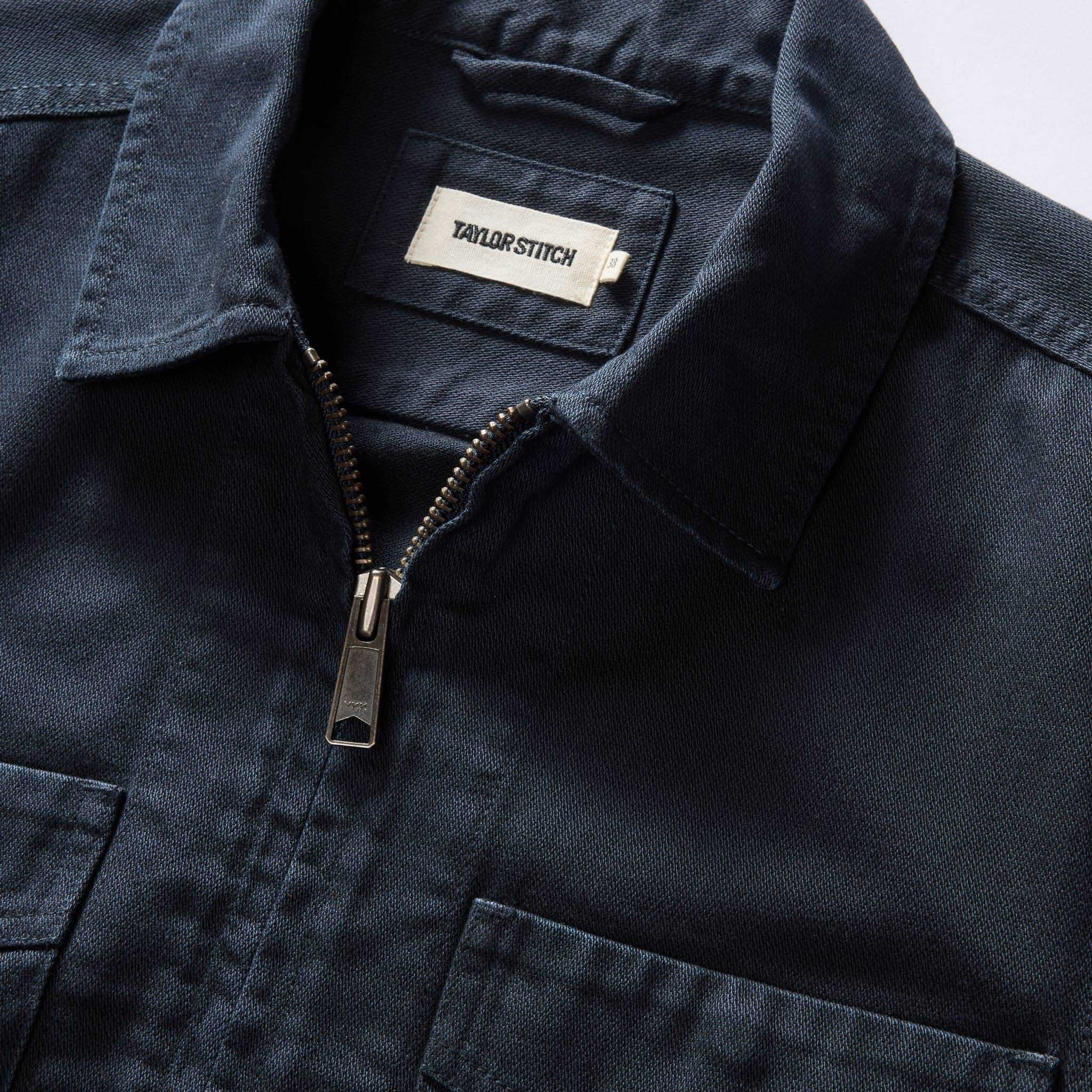 The Station Jacket in Dark Navy Broken Twill - Image 8