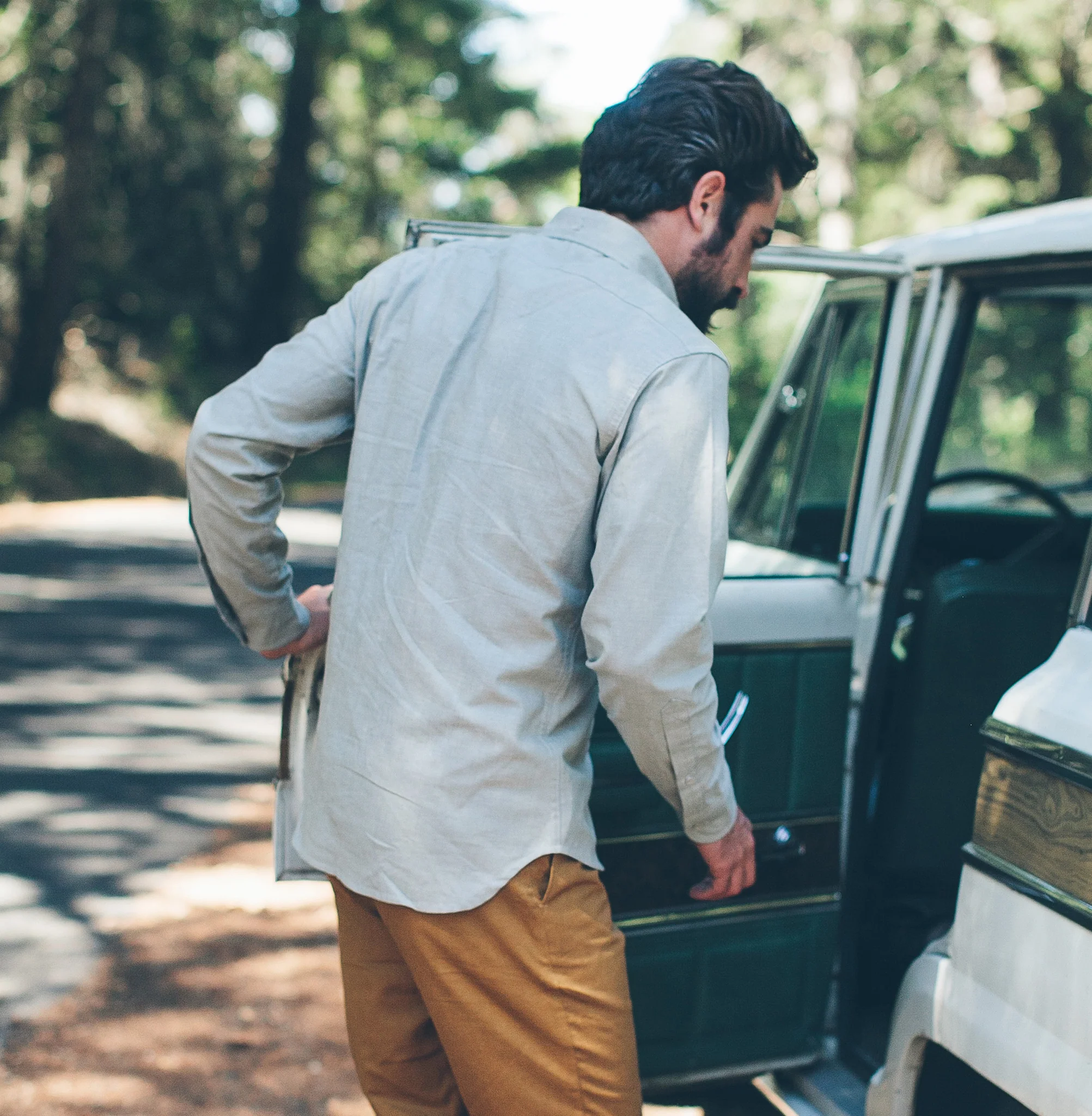 Steel Chambray Shotgun Shirt - Image 4