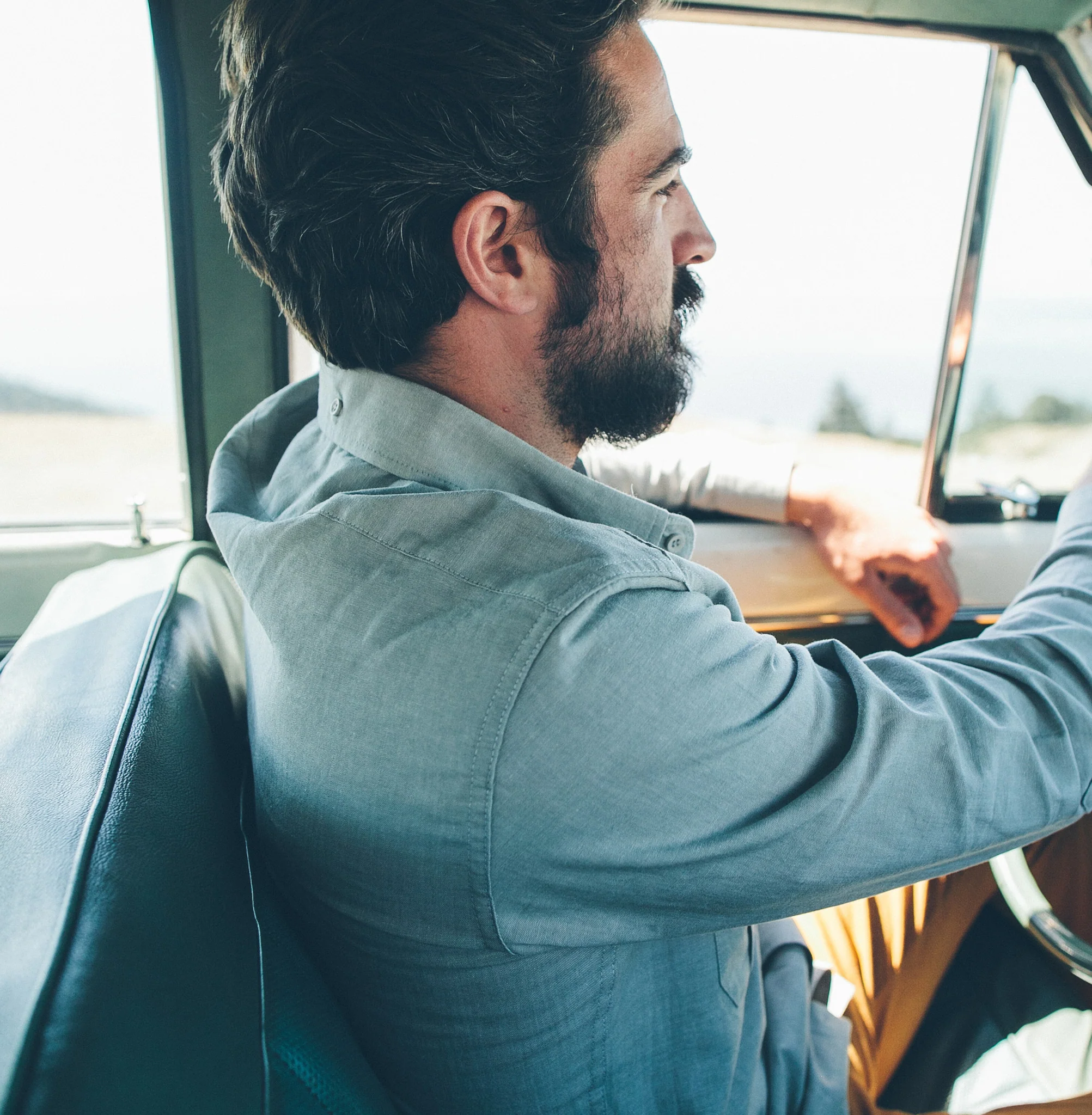 Steel Chambray Shotgun Shirt - Image 5