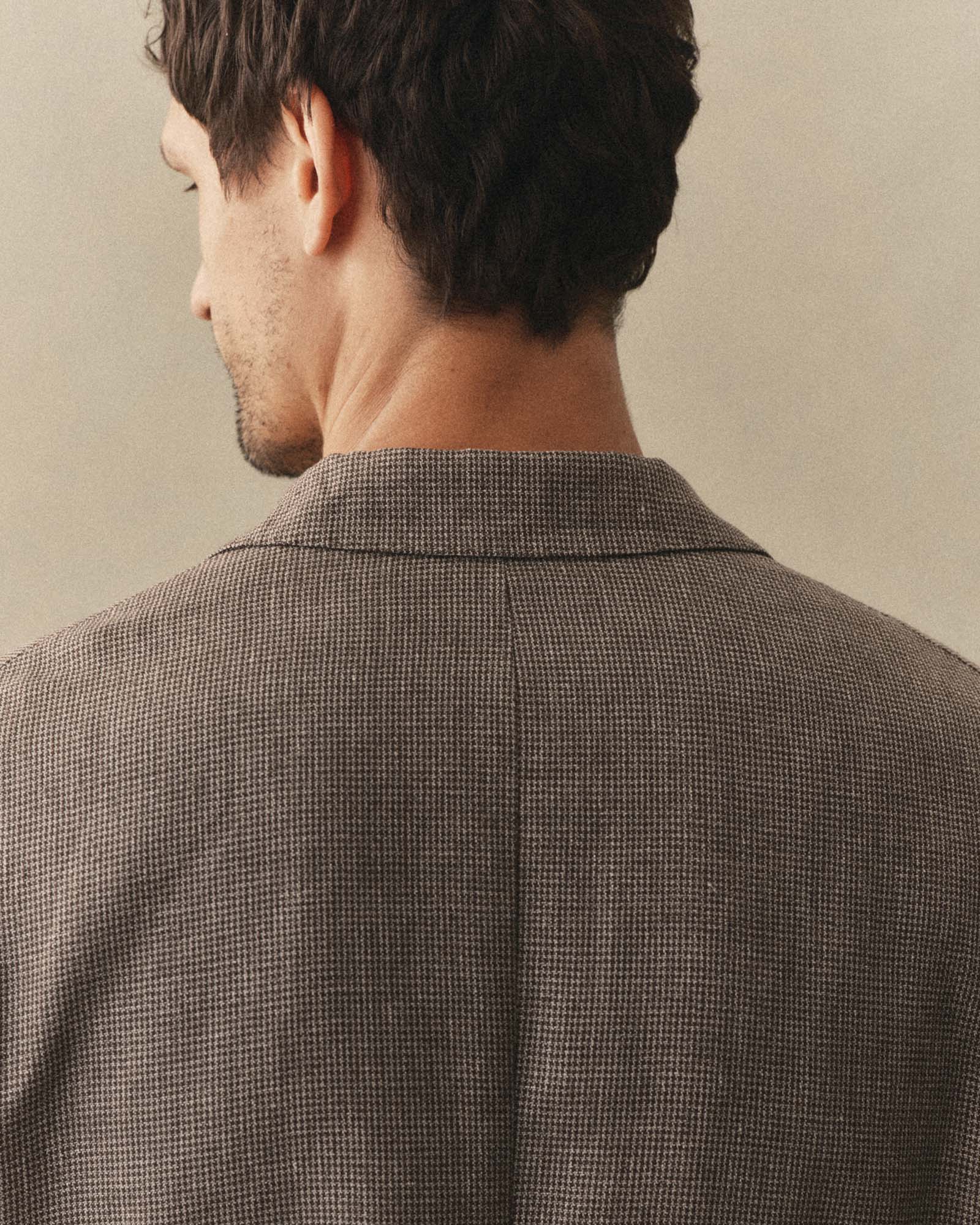 The Stevens Sportcoat in Morel Micro Check - Image 4