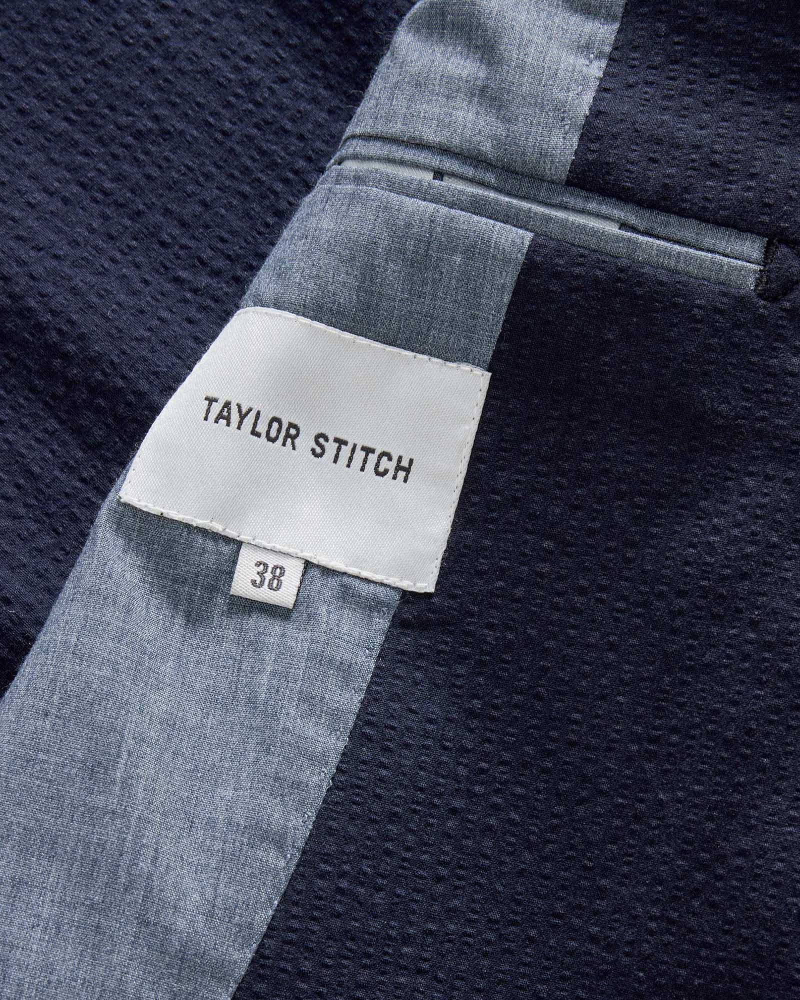The Stevens Sportcoat in Navy Linen Seersucker - Image 6