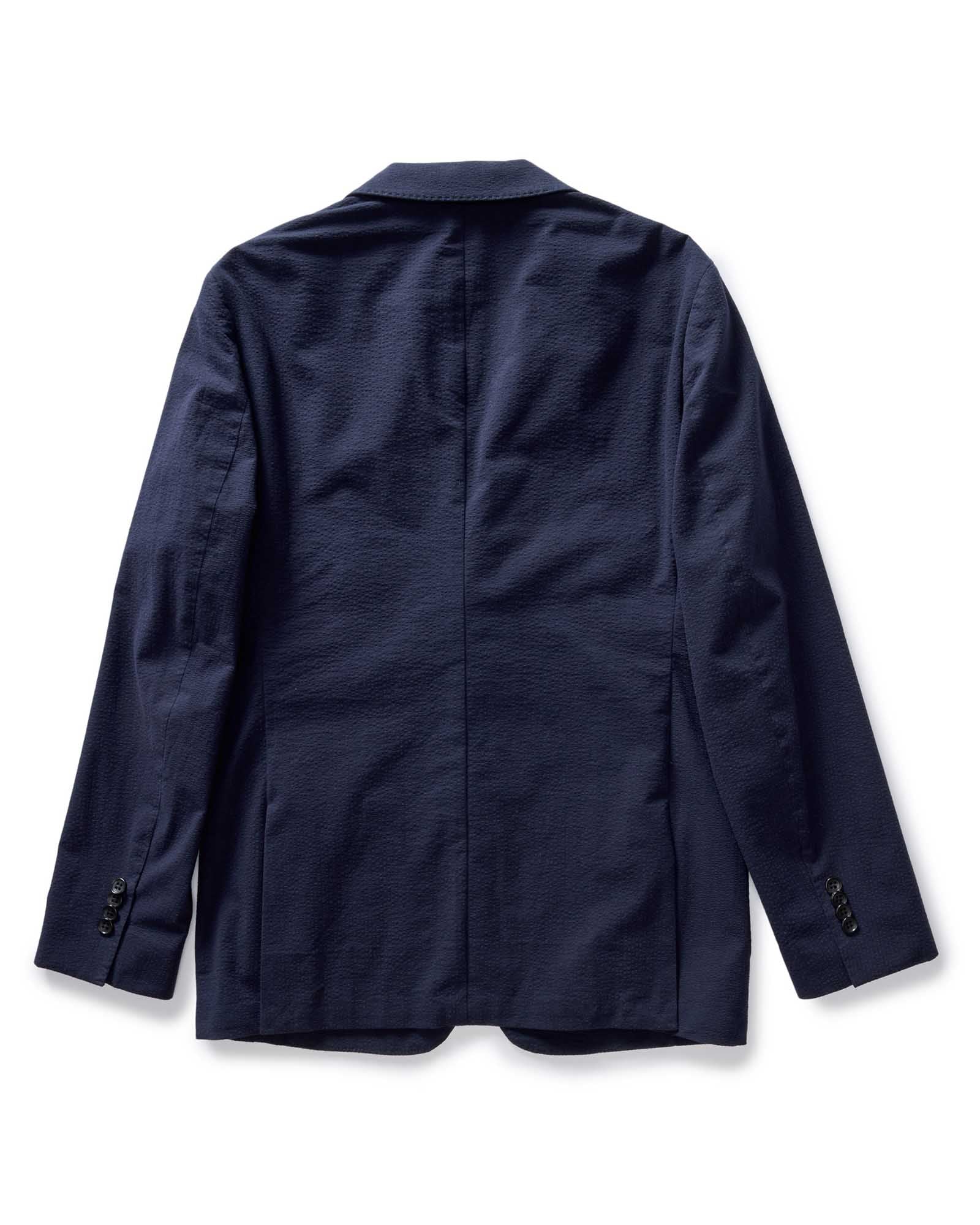 The Stevens Sportcoat in Navy Linen Seersucker - Image 8