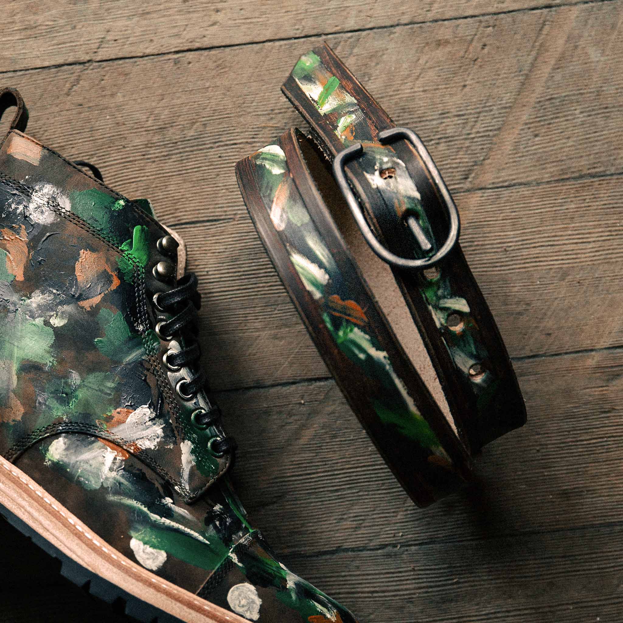 The Billy Belt in Jungle Stripe - Image 2