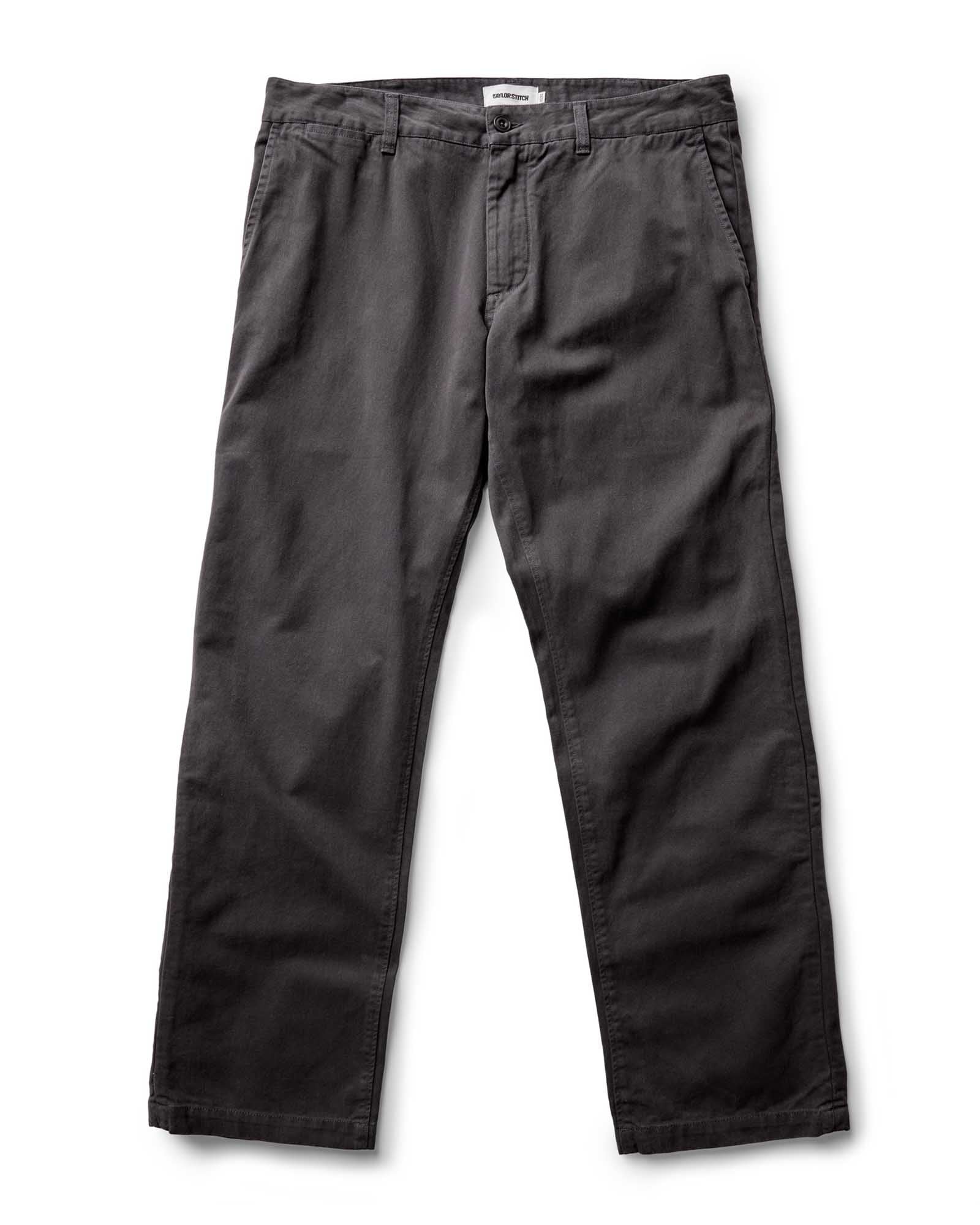 The Straight Foundation Pant in Organic Faded Black - Image 10