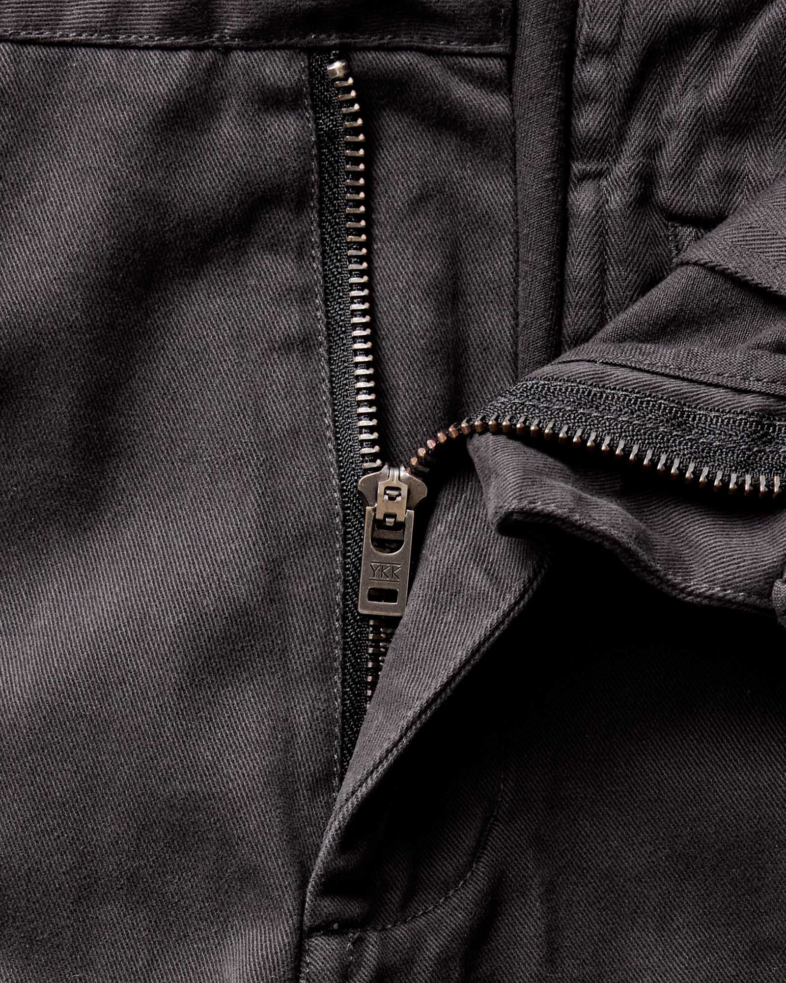 The Straight Foundation Pant in Organic Faded Black - Image 7