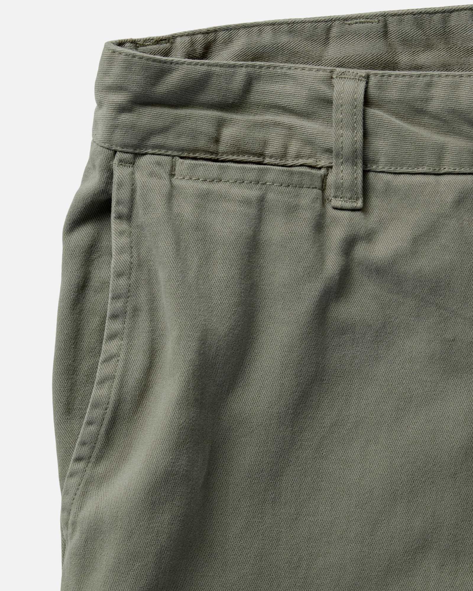 The Straight Foundation Pant in Organic Smoked Olive - Image 6