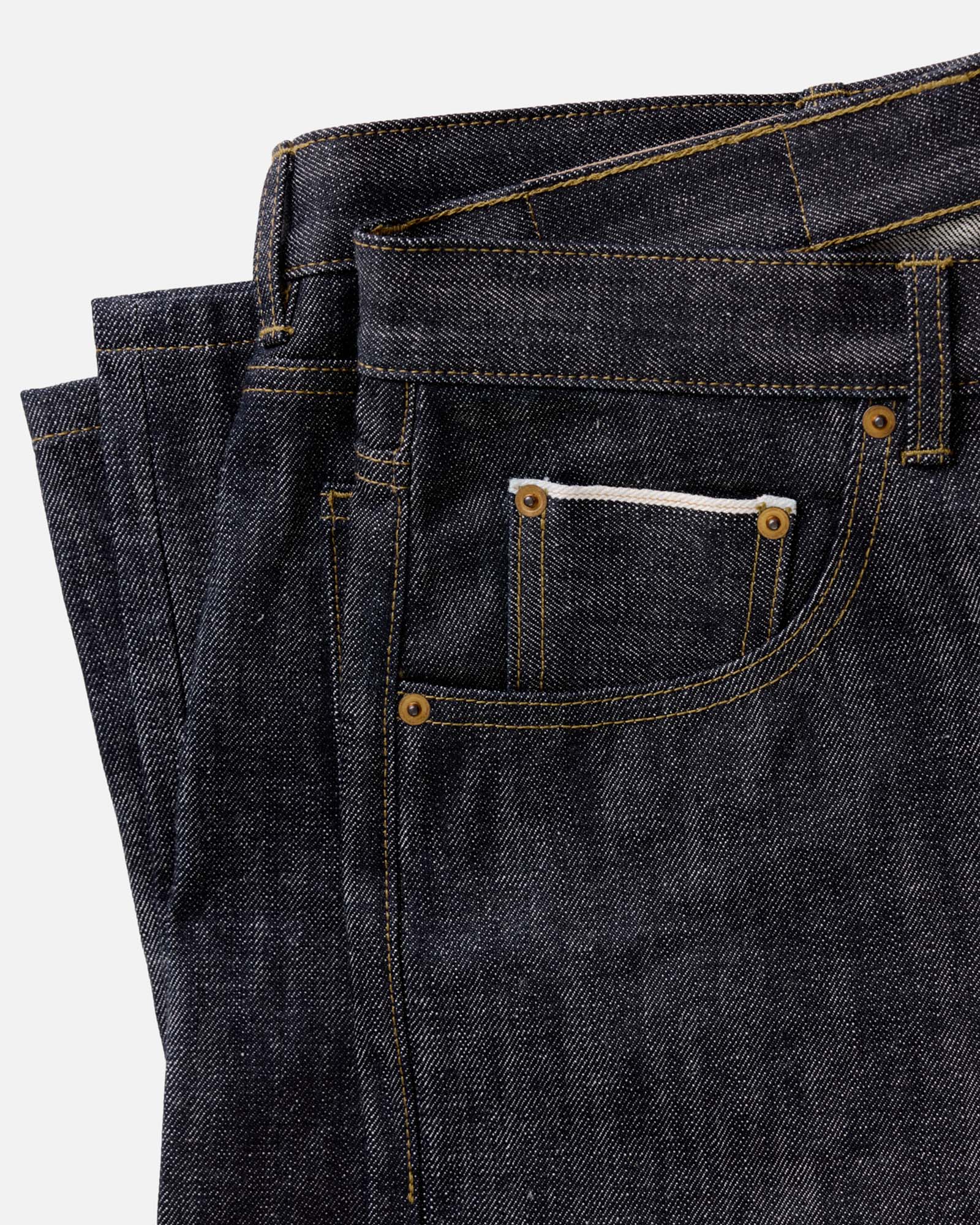The Straight Jean in Rigid Organic Selvedge - Image 6