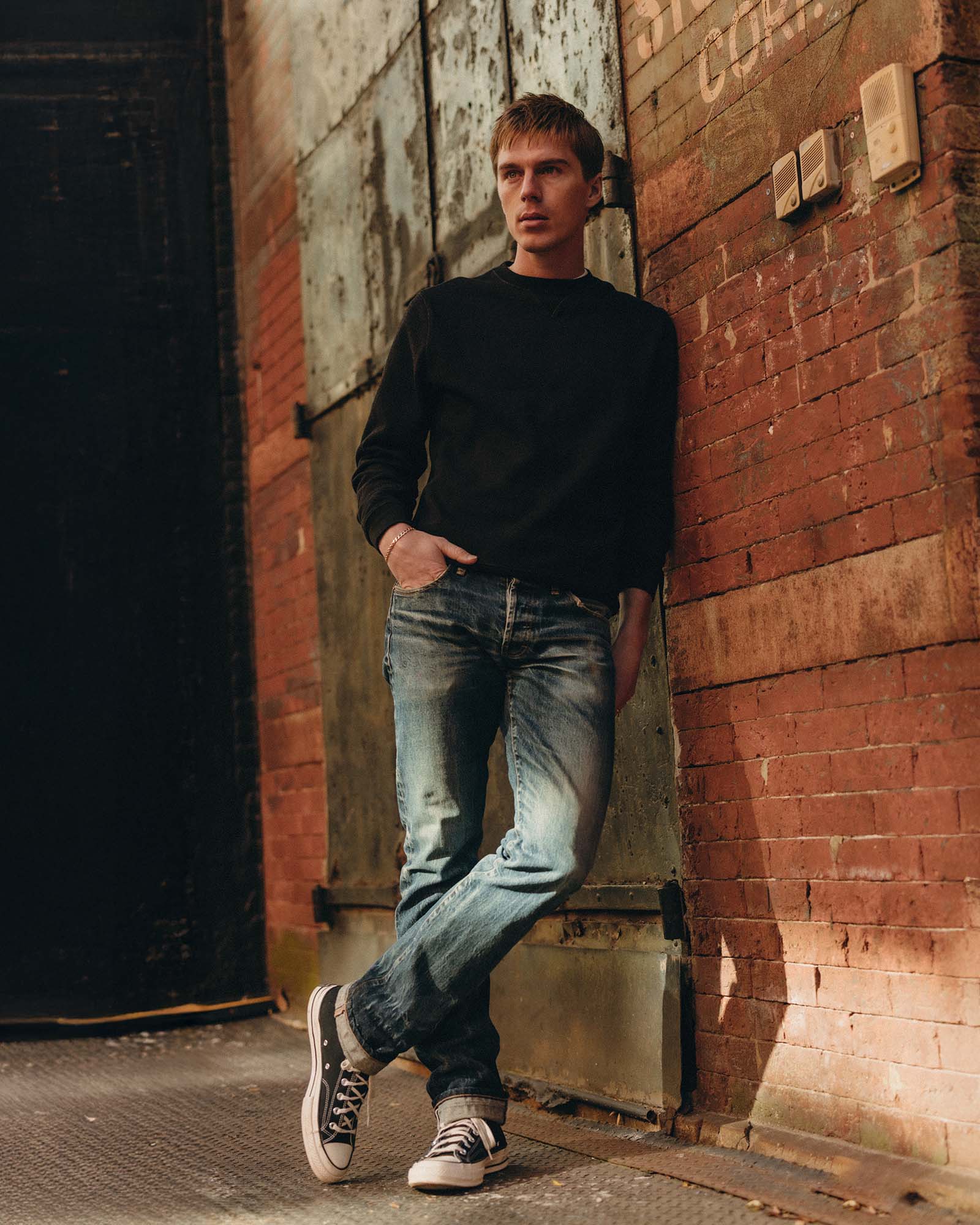 The Sunset Crew in Black Indigo Terry - Image 3