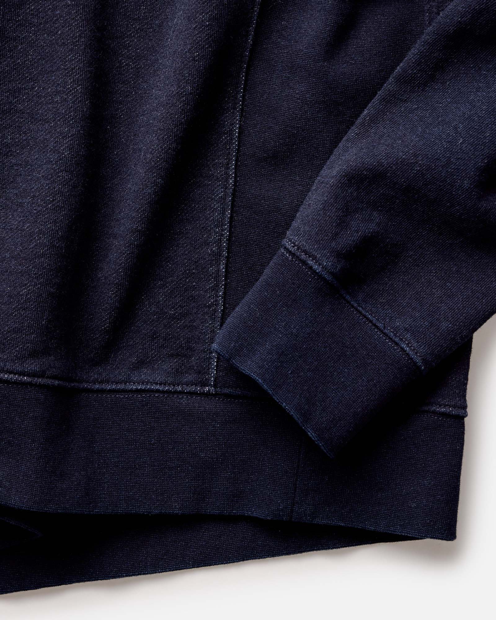The Sunset Crew in Rinsed Indigo Terry - Image 4