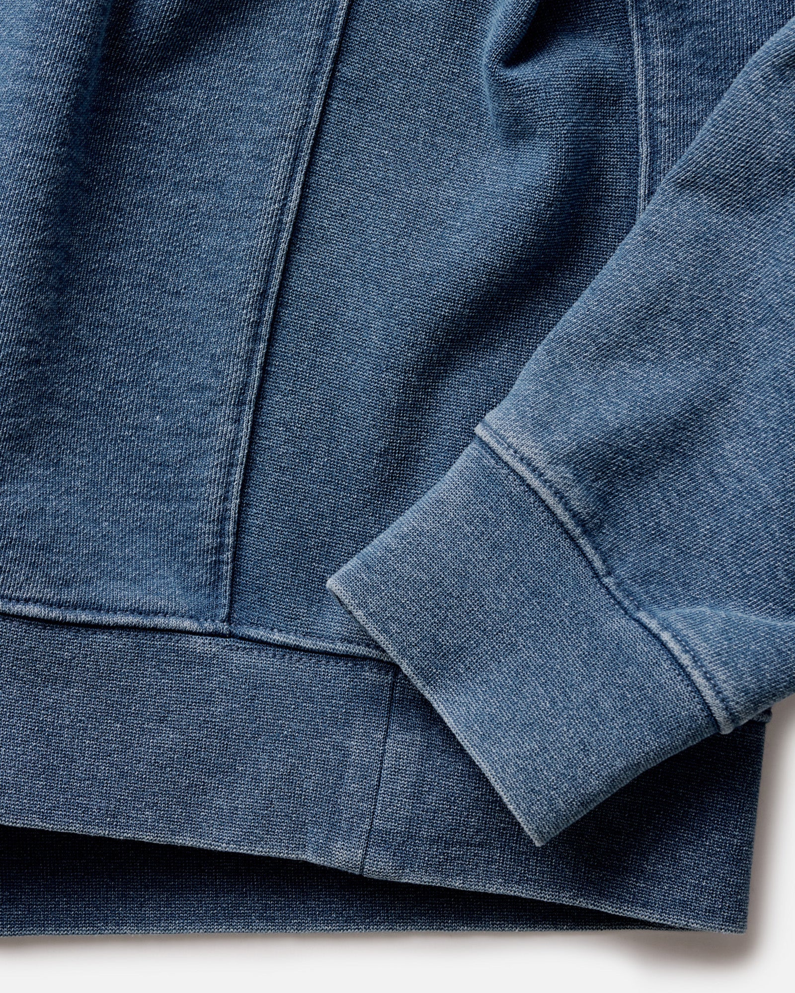 The Sunset Crew in Washed Indigo Terry - Image 6