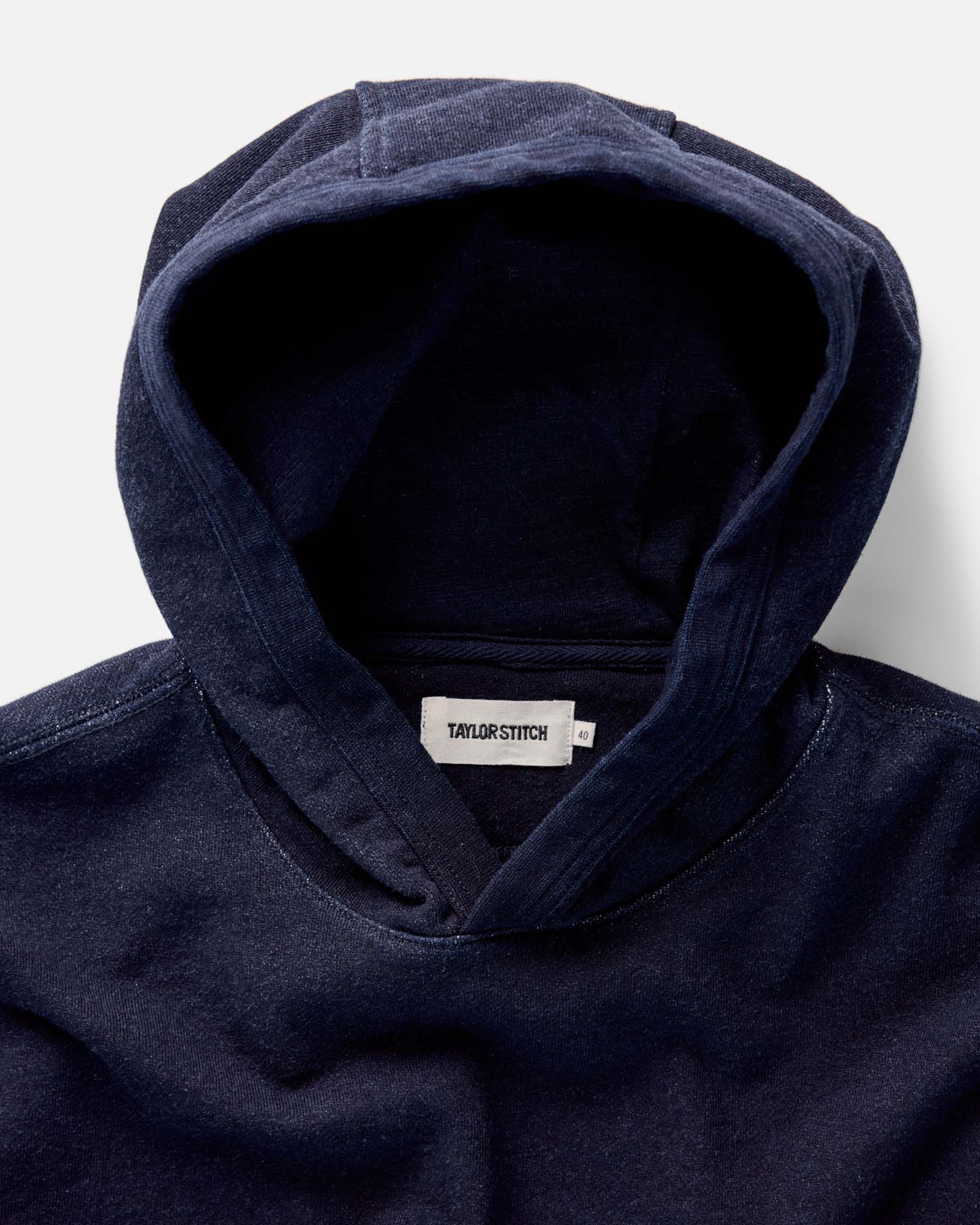 The Sunset Hoodie in Rinsed Indigo Terry - Image 3