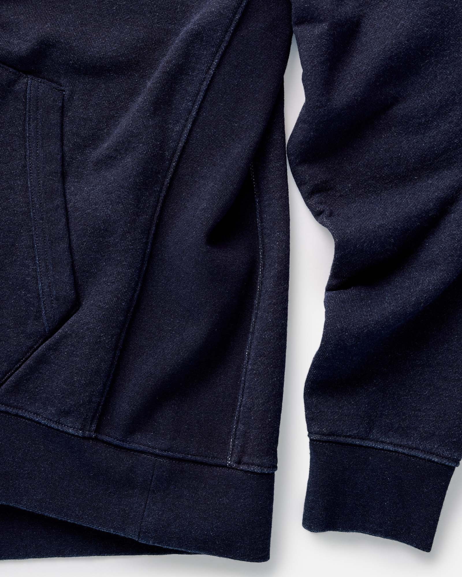 The Sunset Hoodie in Rinsed Indigo Terry - Image 5
