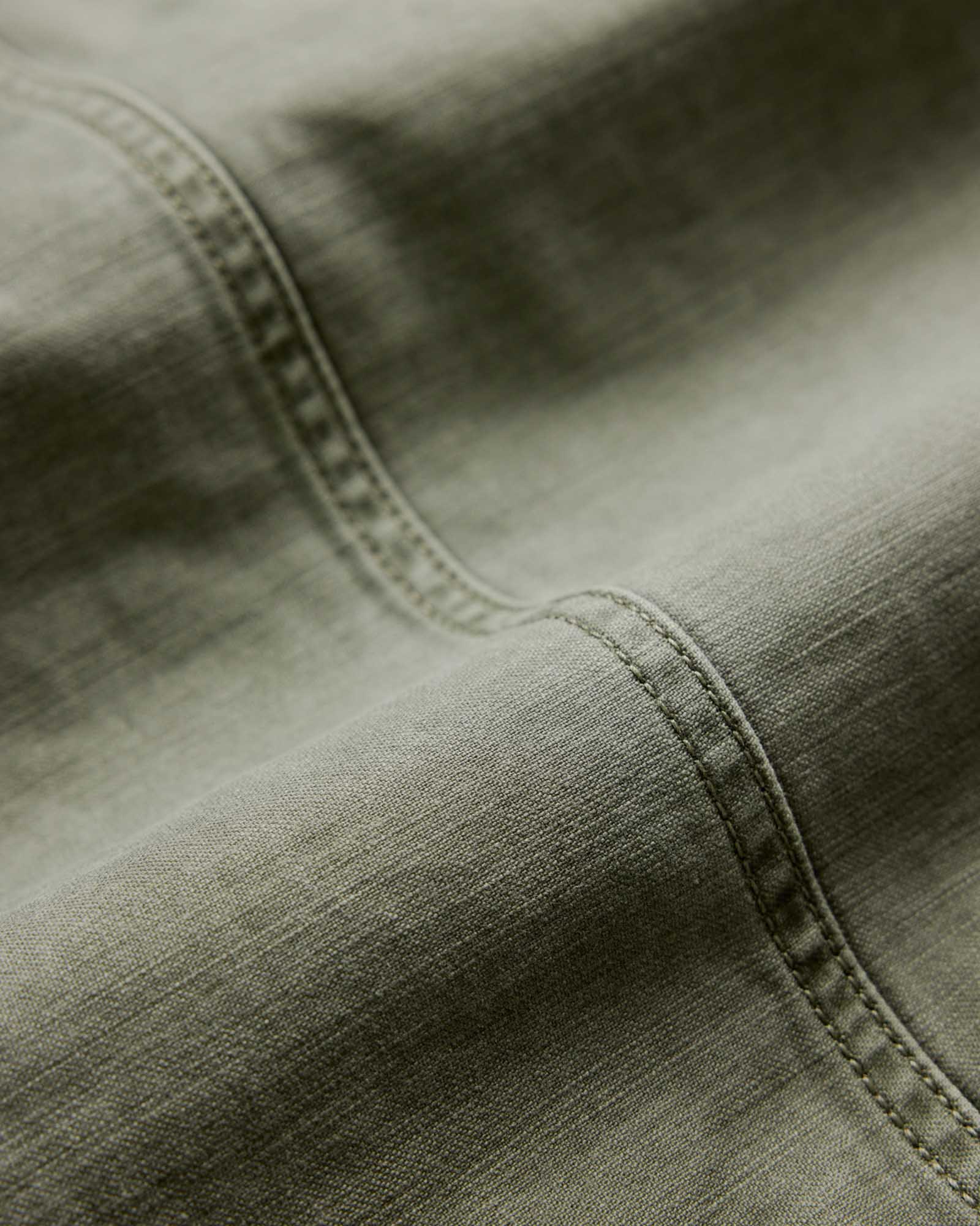 The Surplus Jacket in Field Olive Reverse Sateen - Image 10