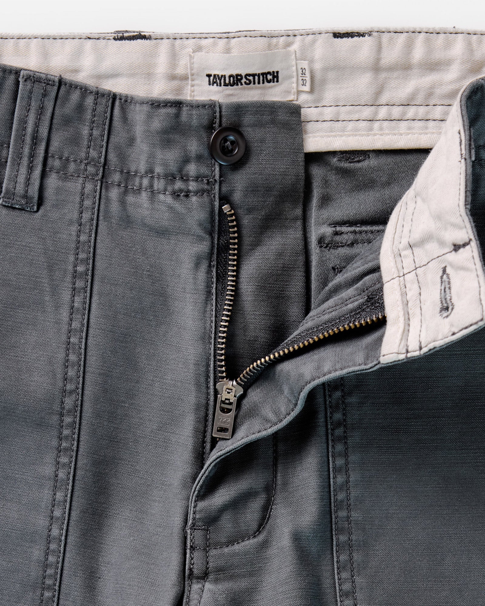 The Surplus Pant in Faded Black Reverse Sateen - Image 6