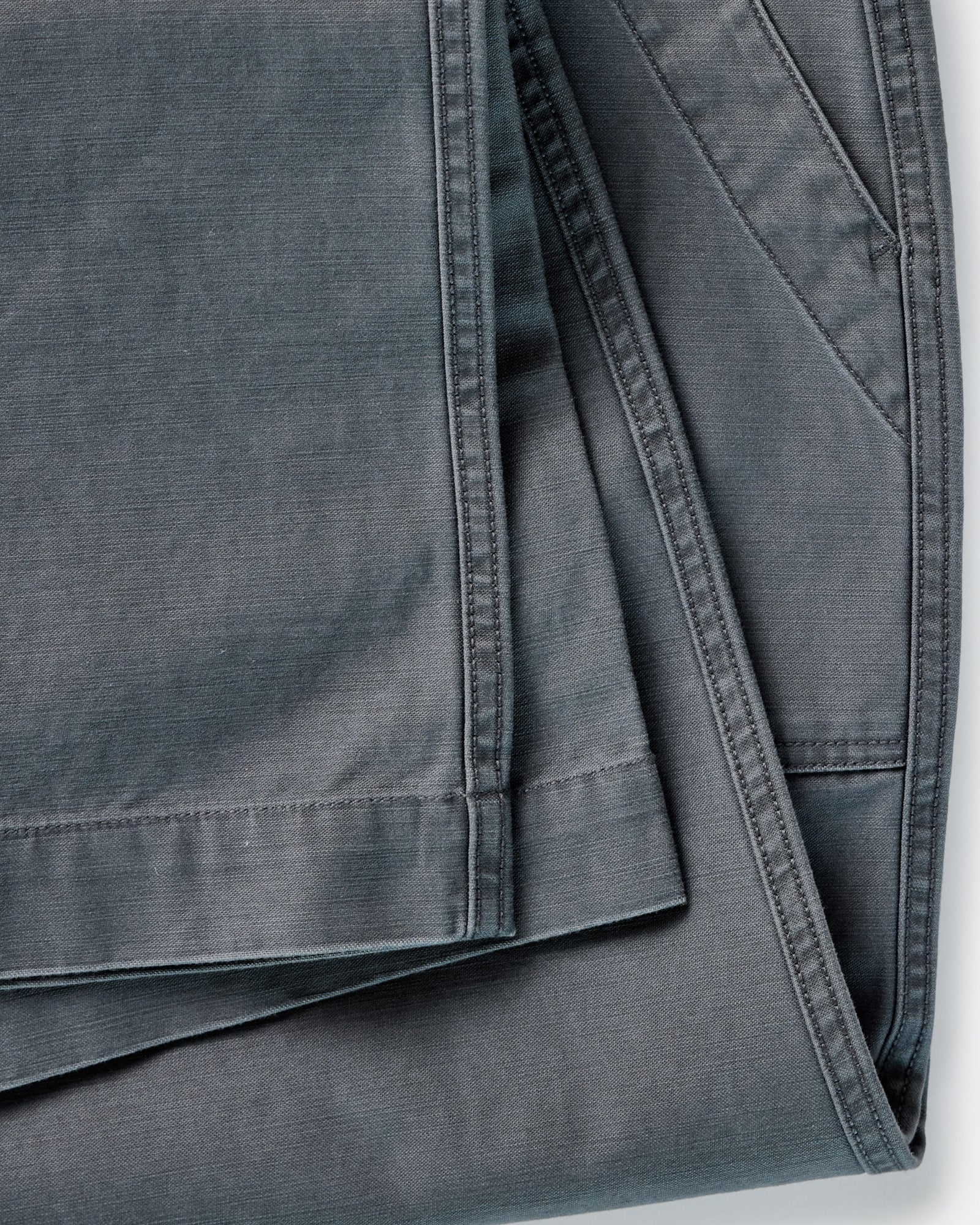 The Surplus Pant in Faded Black Reverse Sateen - Image 8