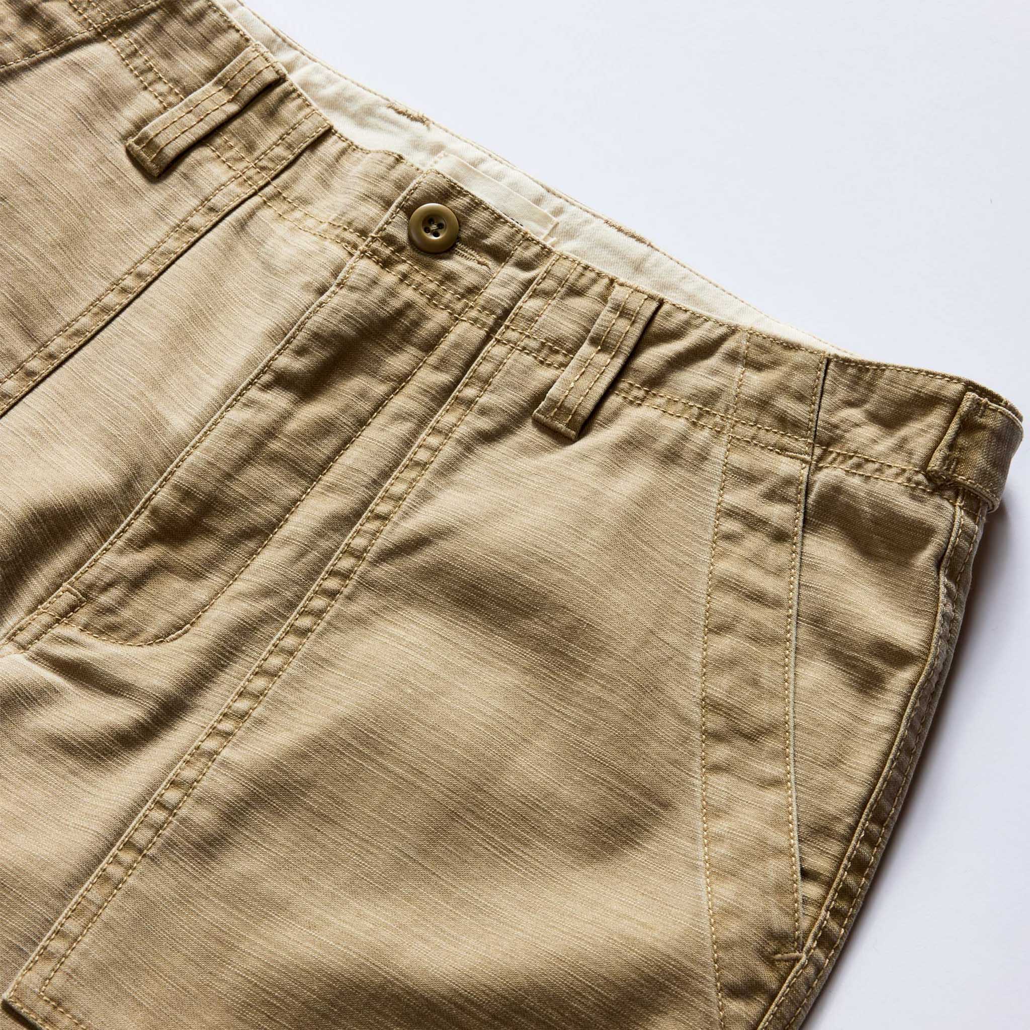 The Surplus Pant in Khaki Reverse Sateen - Image 7
