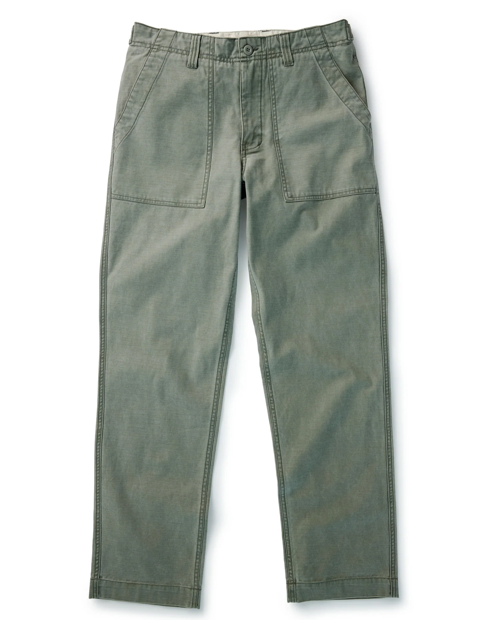 The Surplus Pant in Field Olive Reverse Sateen - Image 5