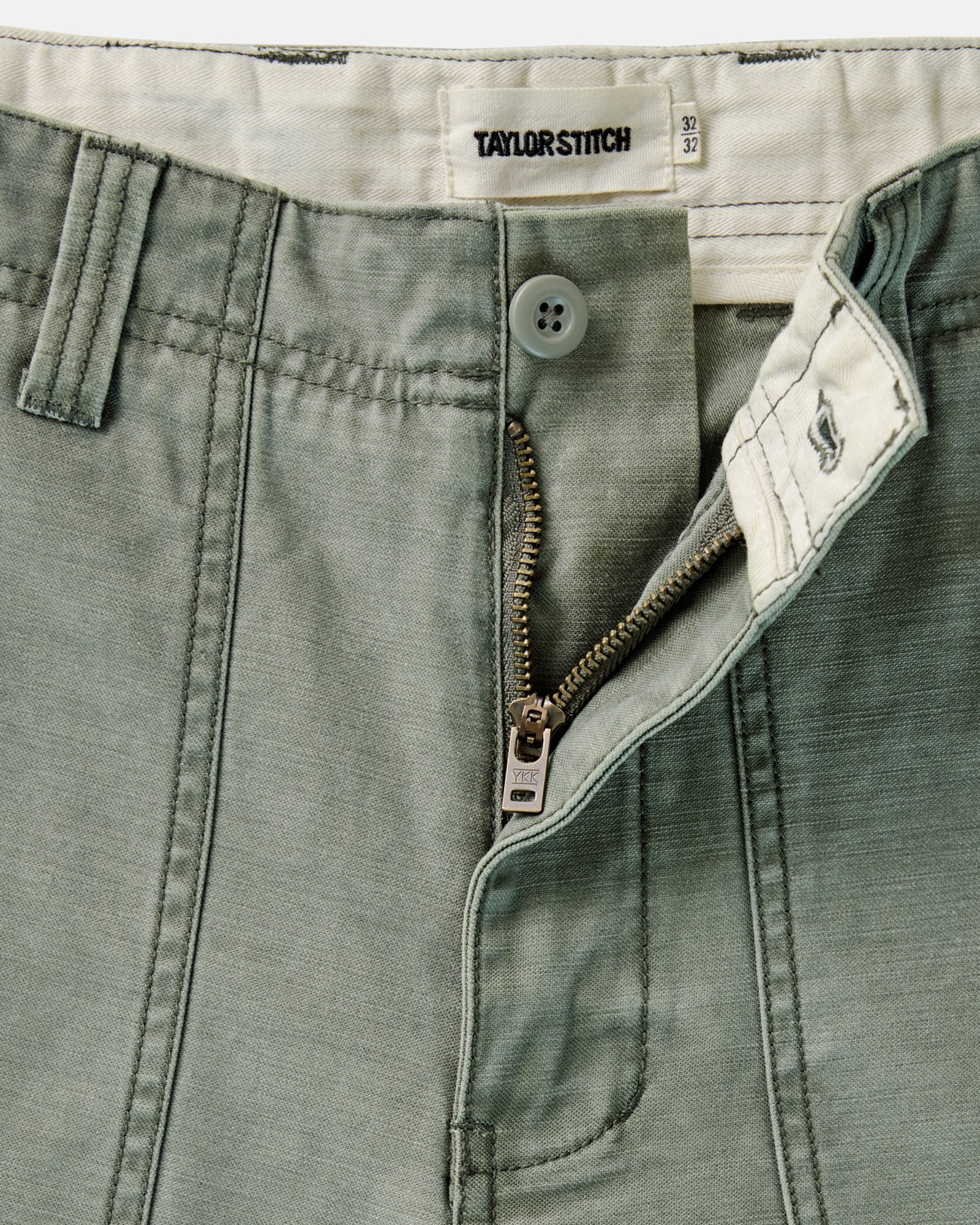 The Surplus Pant in Field Olive Reverse Sateen - Image 6