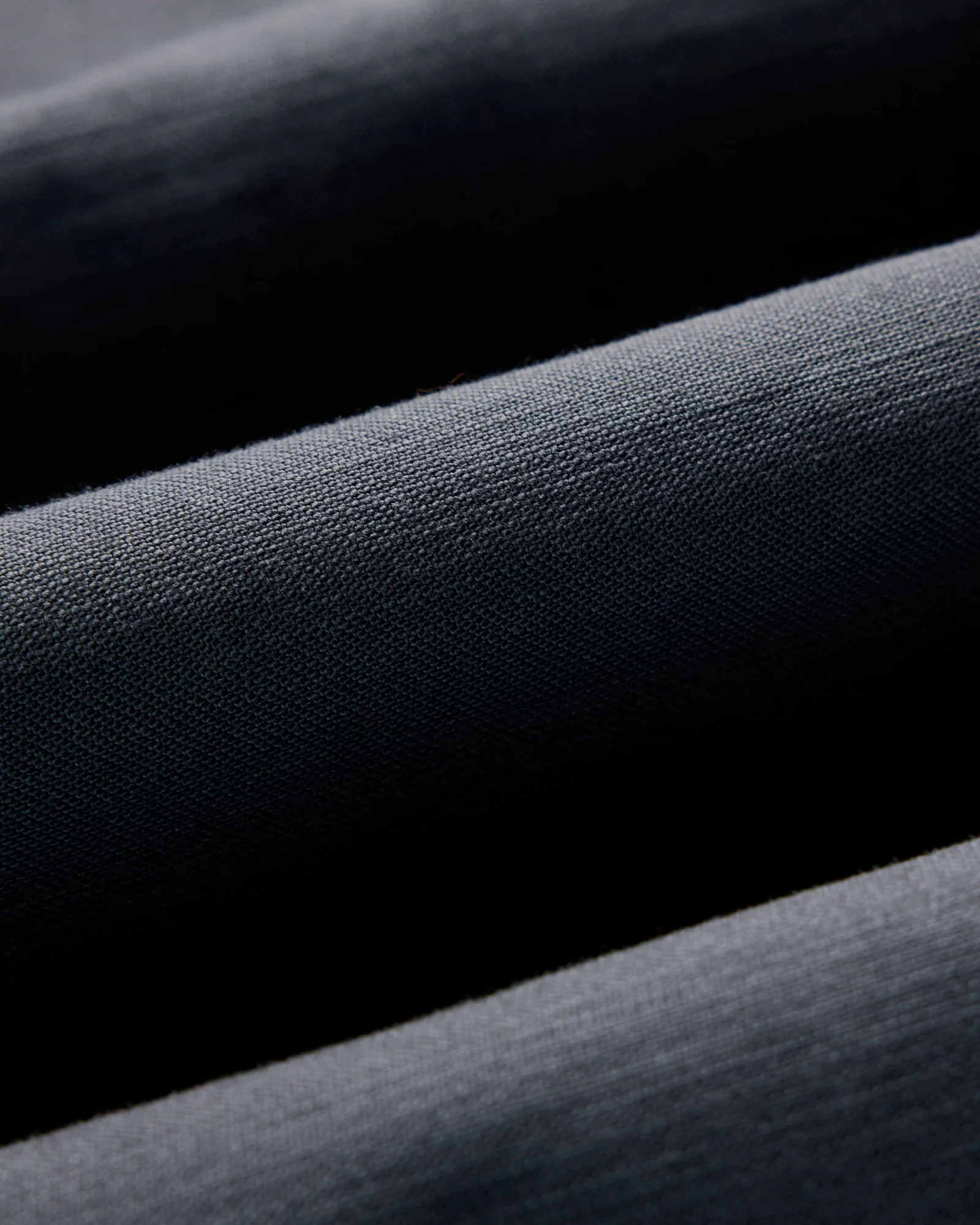 The Surplus Shirt in Faded Black Reverse Sateen - Image 9