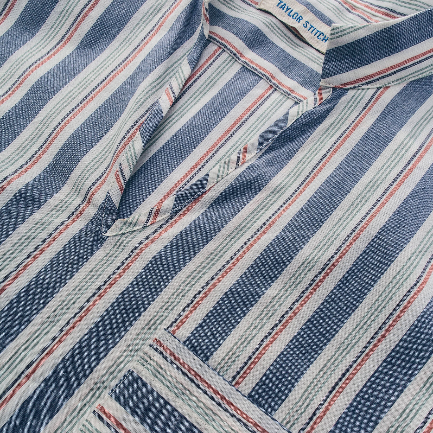 The Abbot Popover in Surf Stripe - Image 6