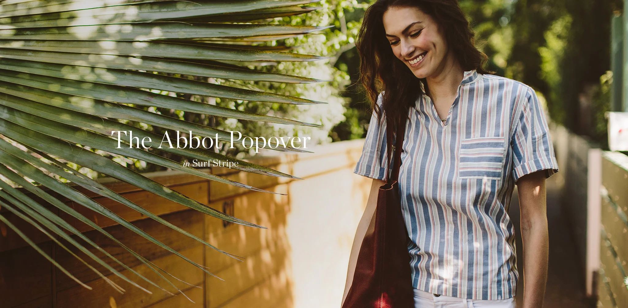 The Abbot Popover in Surf Stripe - Image 7