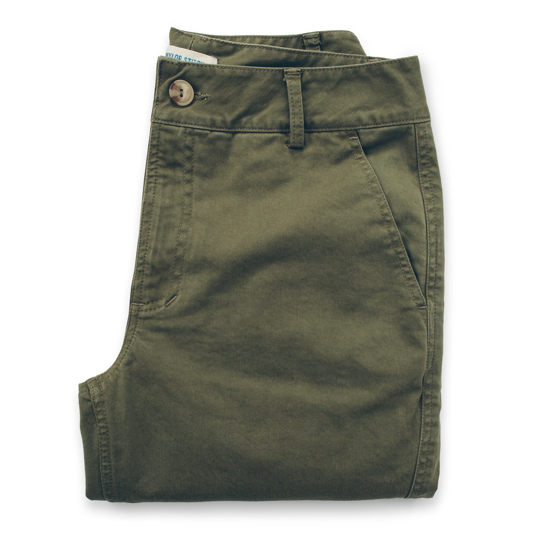 The Abel Pant in Army Green - Image 3