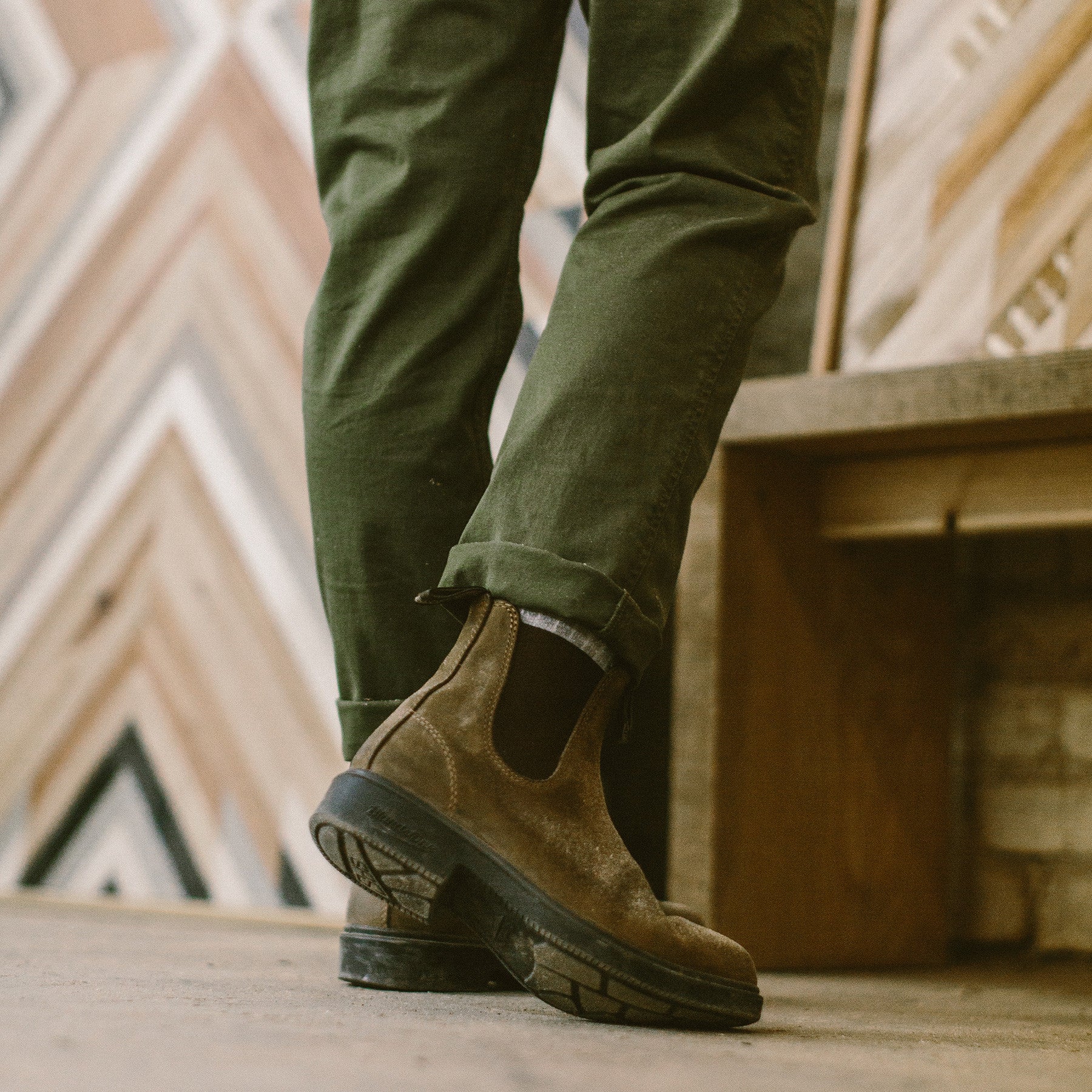 The Abel Pant in Army Green - Image 5