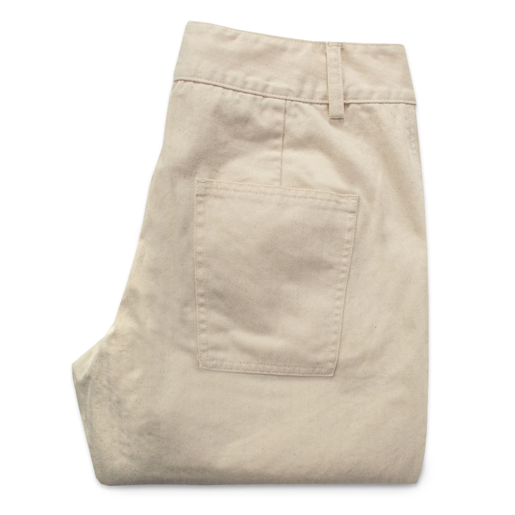 The Abel Pant in Natural - Image 4