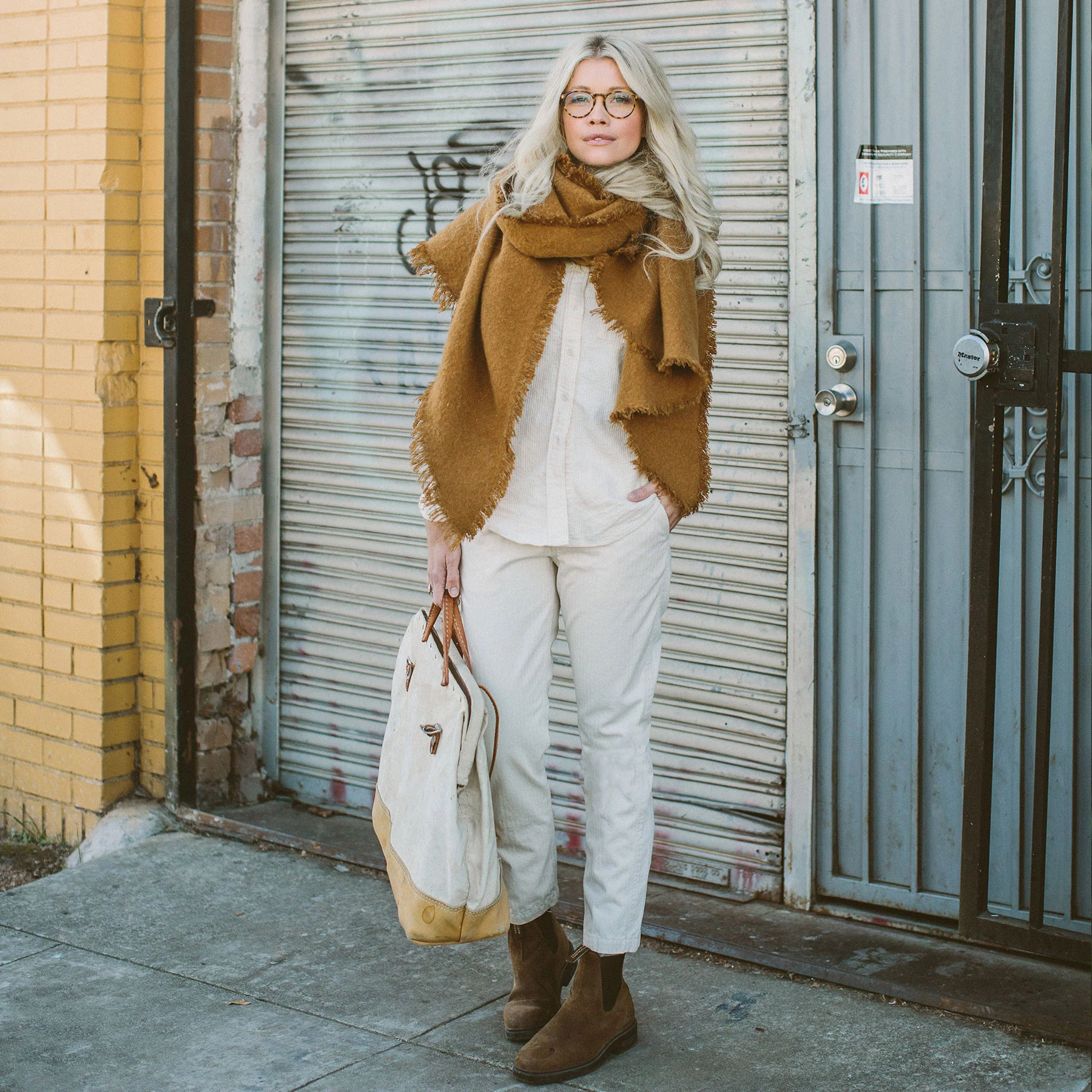 The Abel Pant in Natural - Image 8