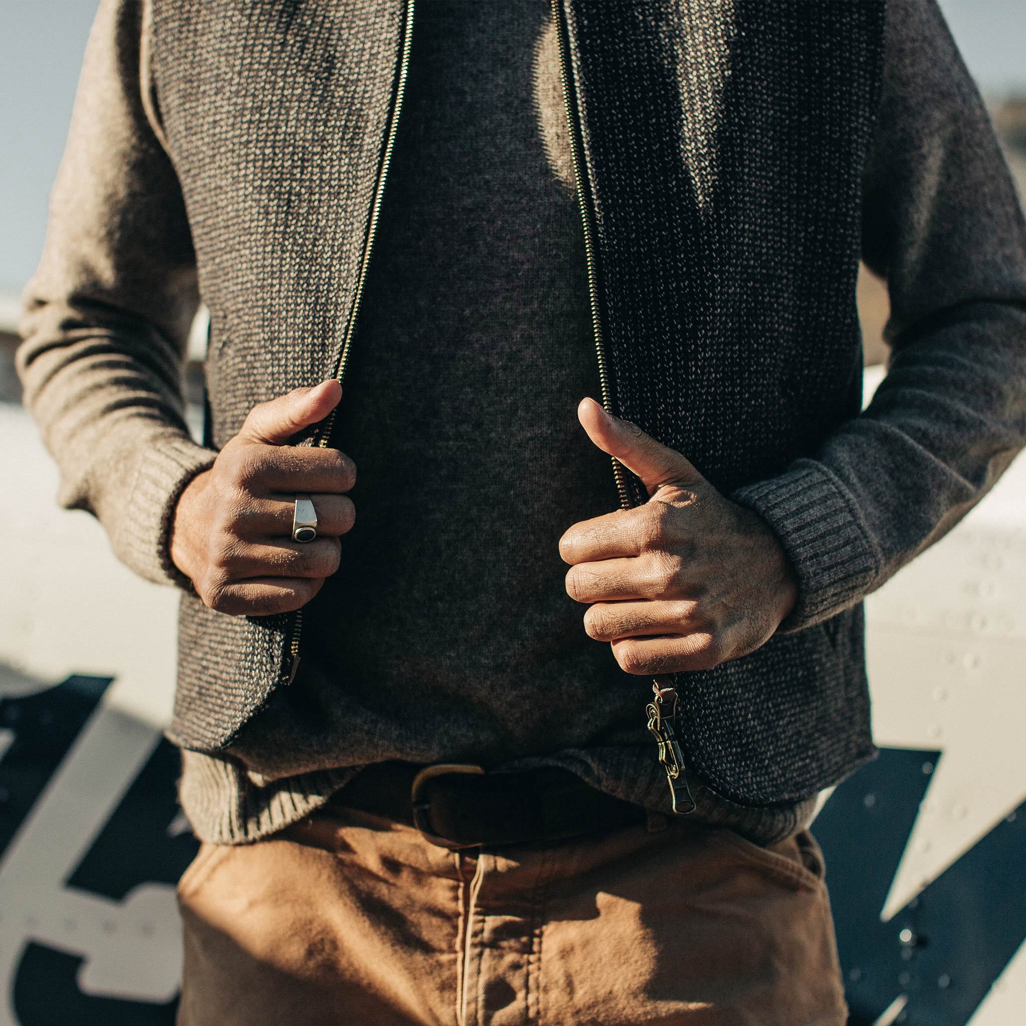 The Able Vest in Wool Beach Cloth - Image 3