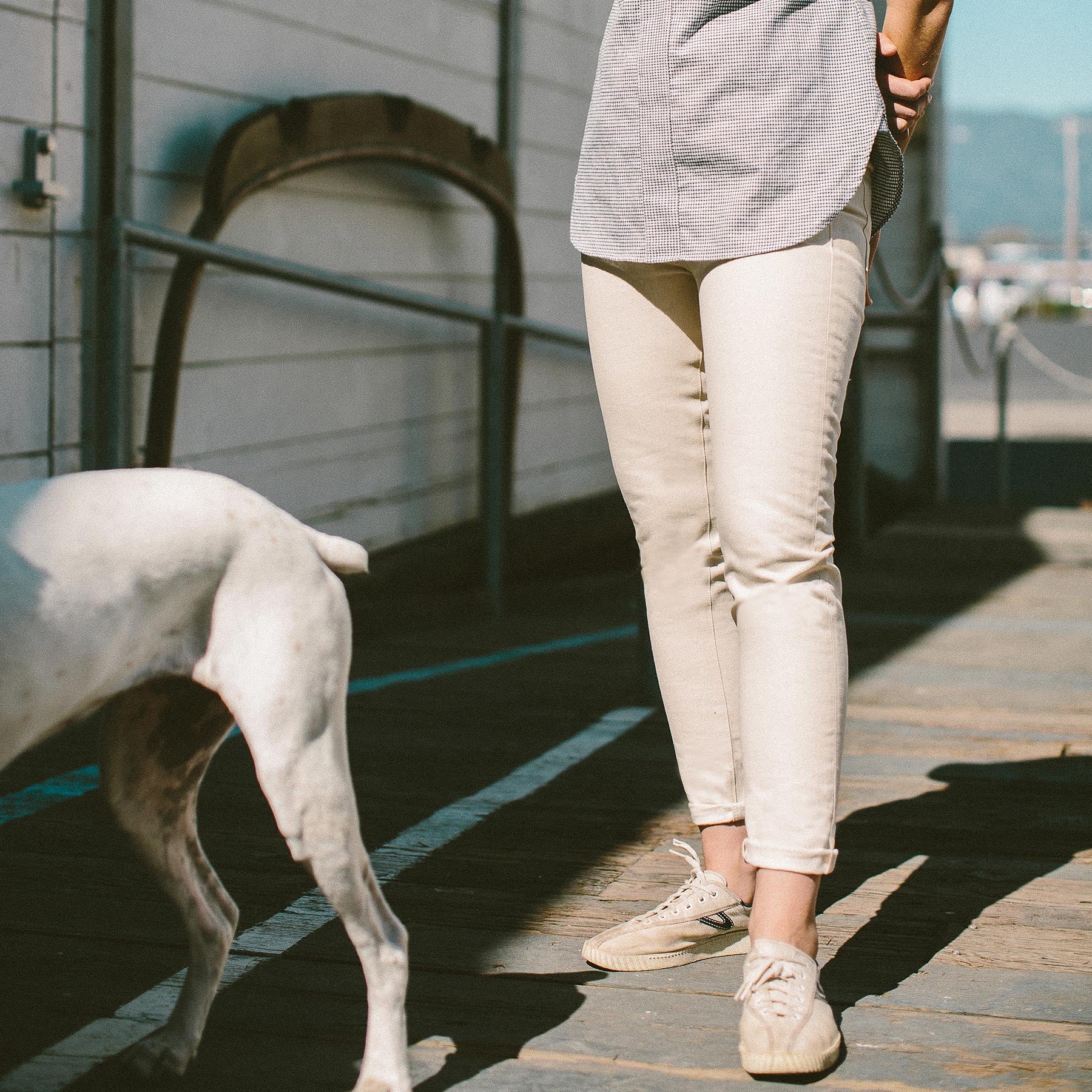 The Adler Jean in Cone Mills Natural - Image 3
