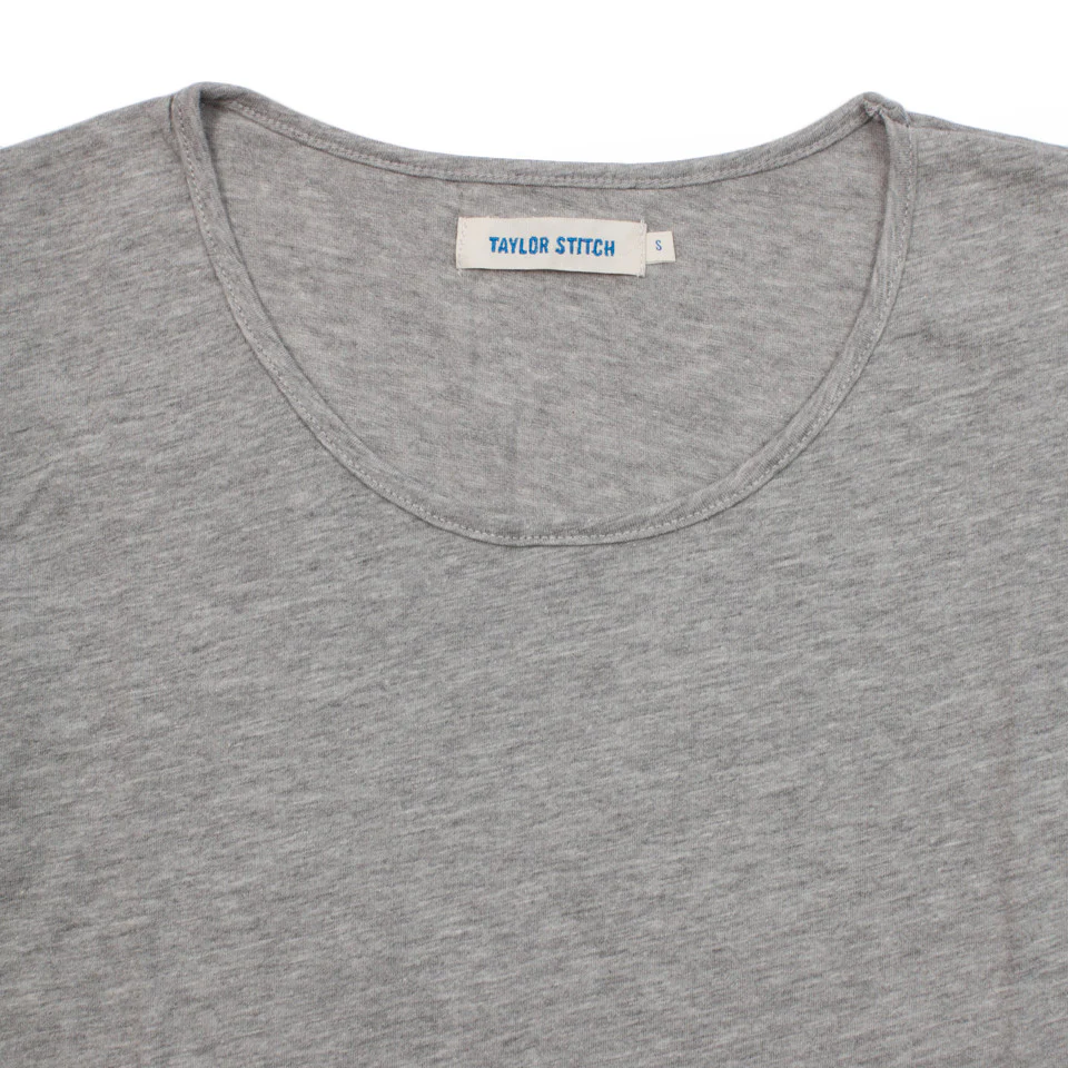 The Aidan - Heather Grey Tee - Image 2