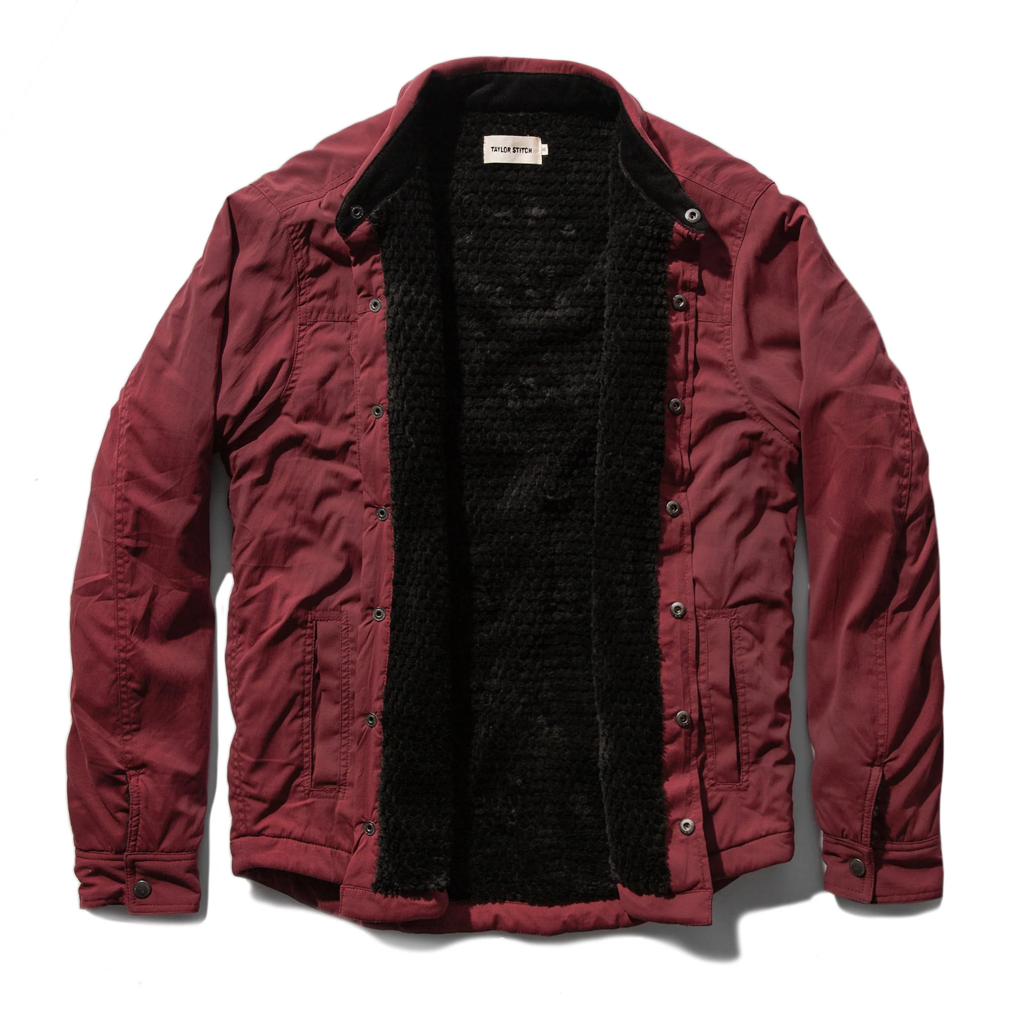 The Albion Jacket in Burgundy - Image 10