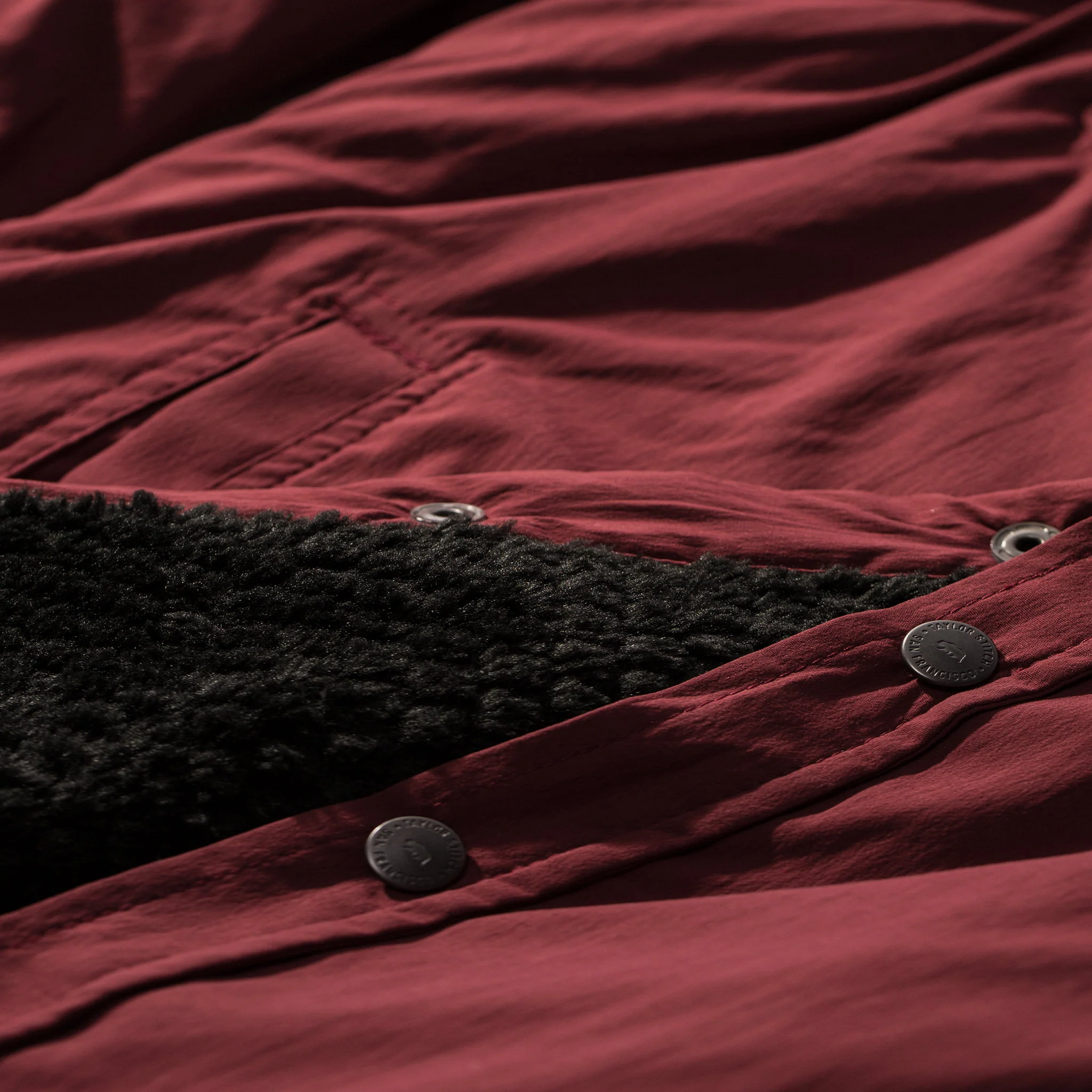 The Albion Jacket in Burgundy - Image 7