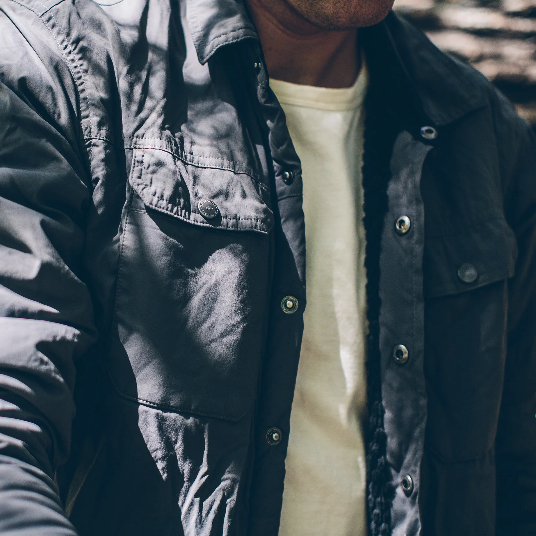 The Albion Jacket in Charcoal - Image 6