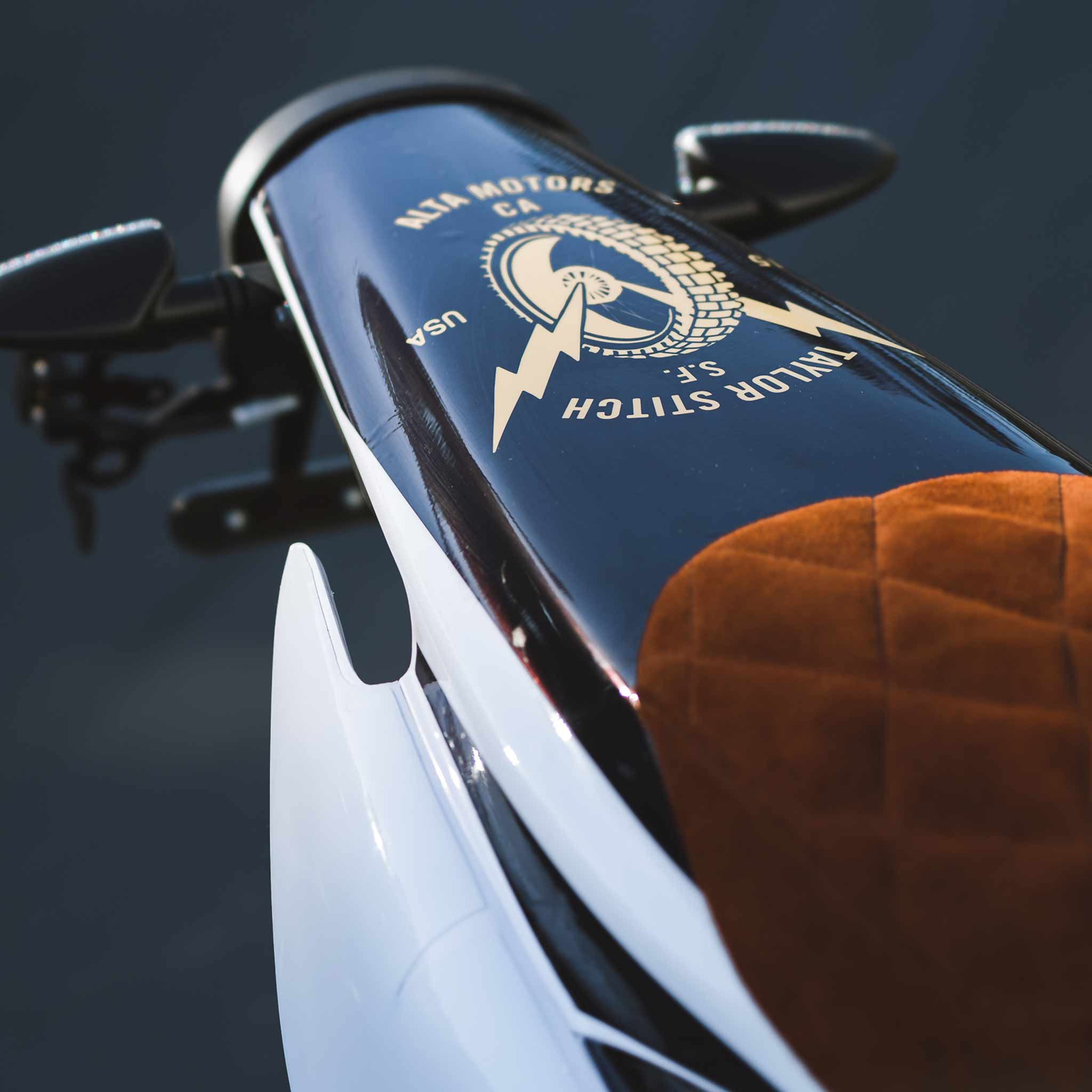 The Alta Motors Redshift EX in Taylor Stitch Custom - Image 12