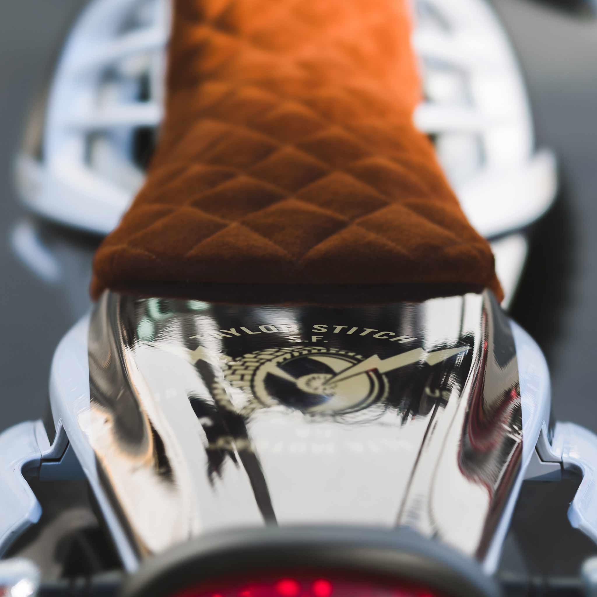 The Alta Motors Redshift EX in Taylor Stitch Custom - Image 9