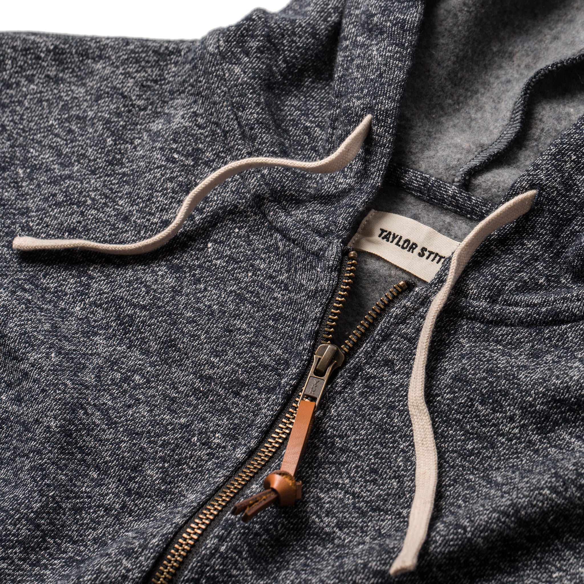 The Après Hoodie in Navy Hemp Fleece - Image 10