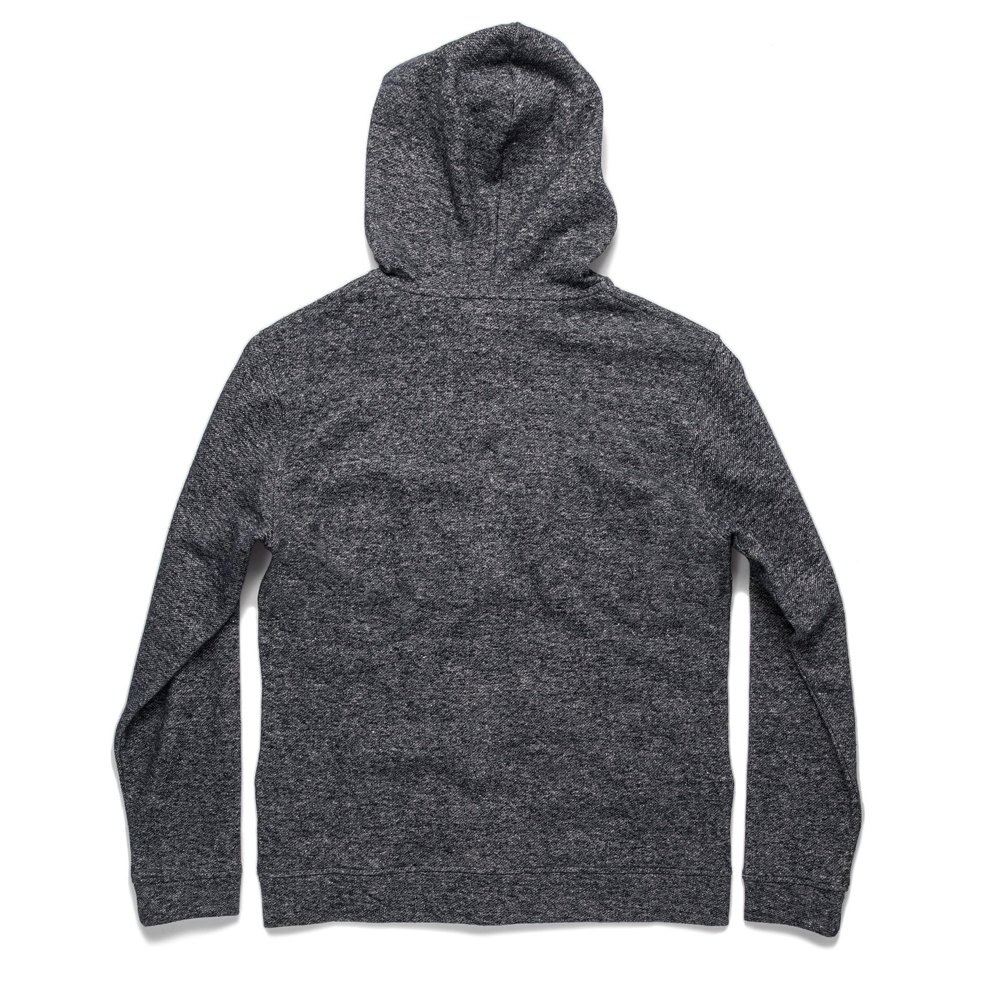 The Après Hoodie in Navy Hemp Fleece - Image 12