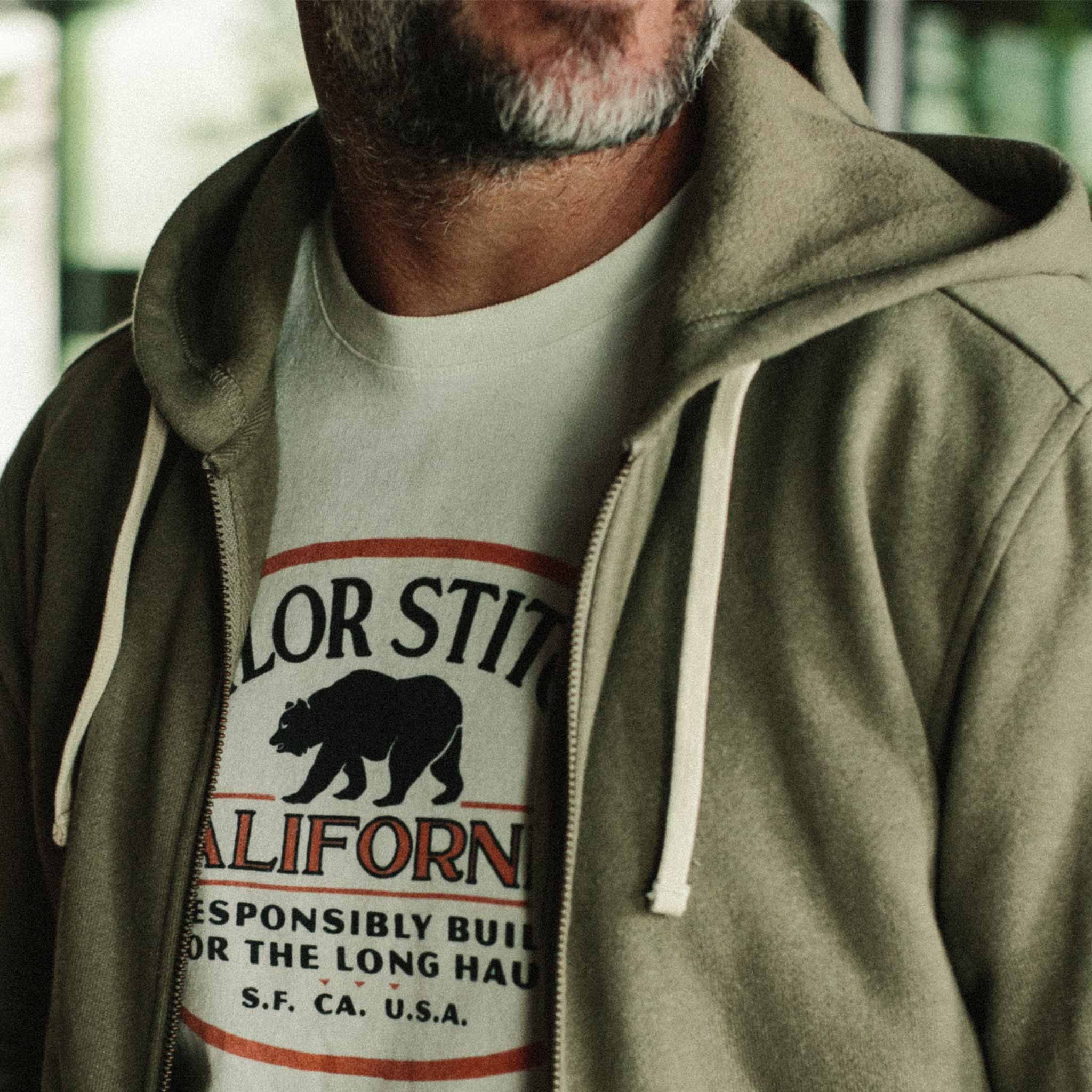 The Après Hoodie in Olive - Image 3