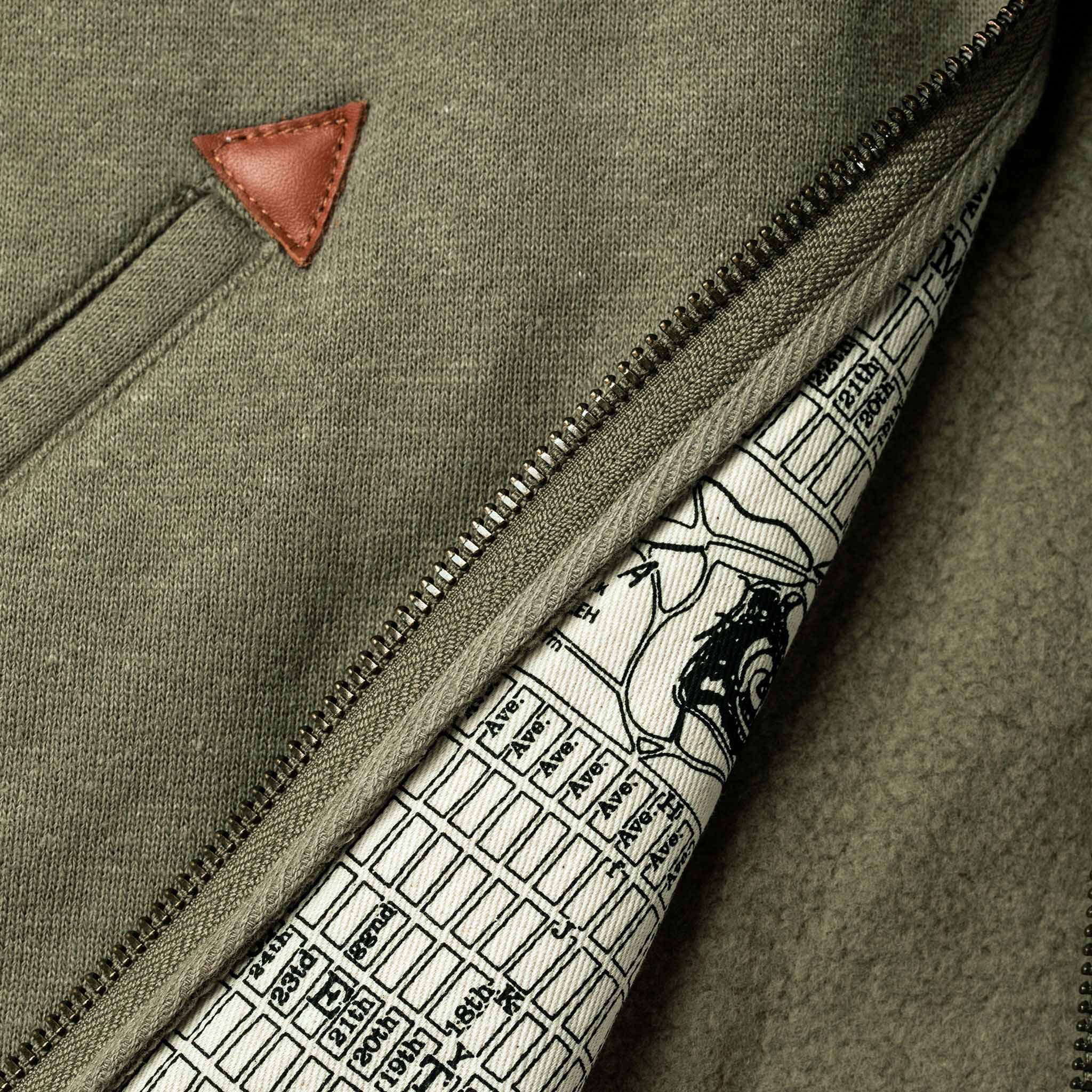 The Après Hoodie in Olive - Image 7