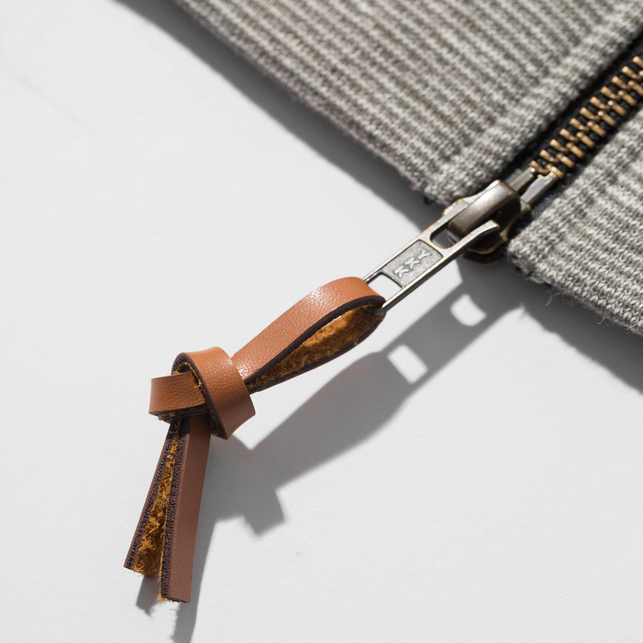 The Après Hoodie in Olive Stripe Hemp Fleece - Image 6