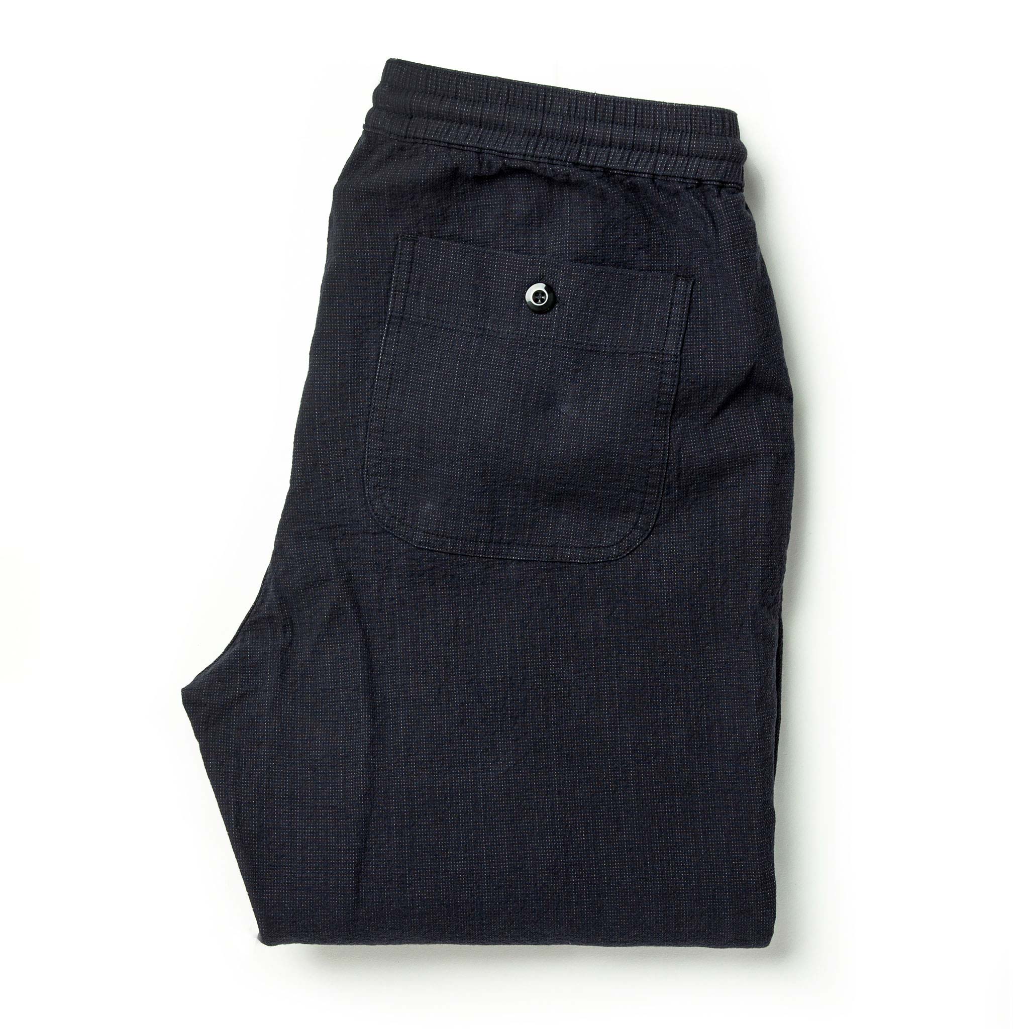 The Apres Pant in Coal Double Cloth - Image 8