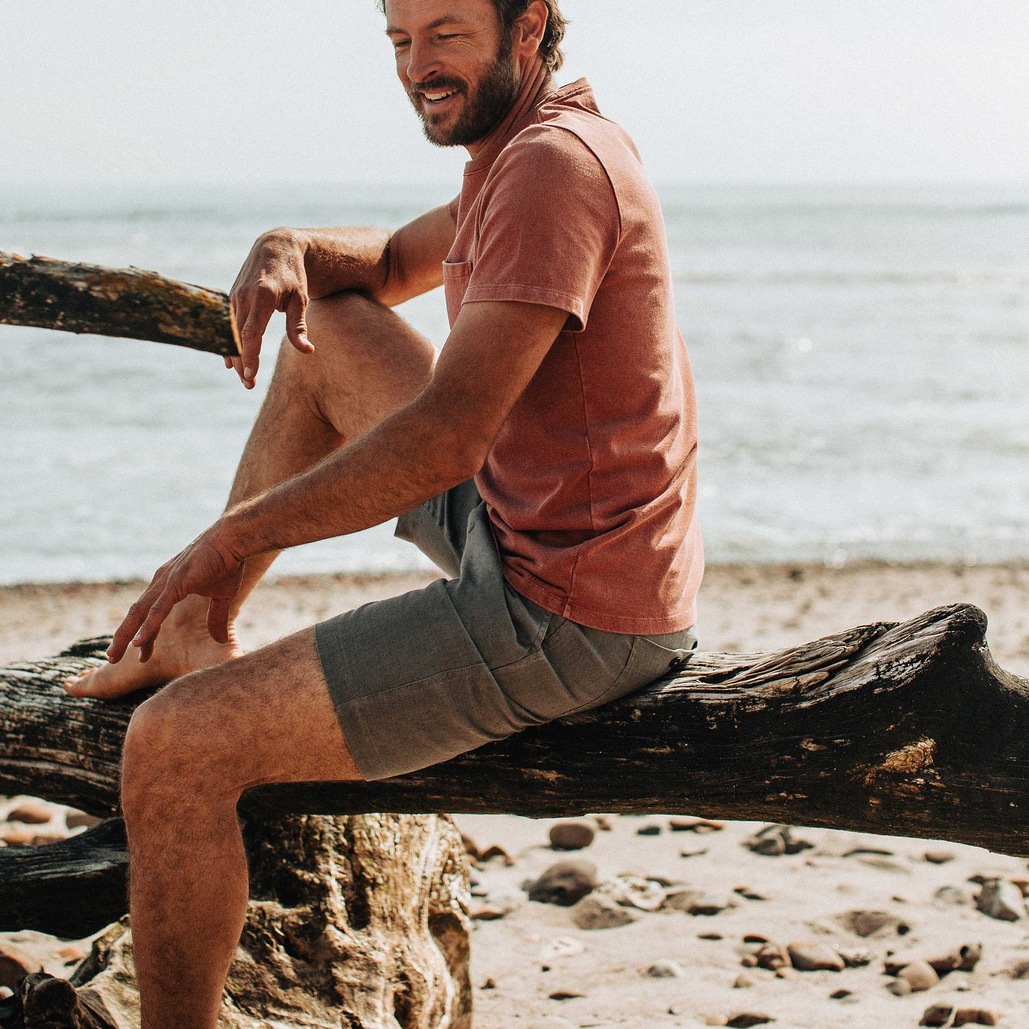 The Après Short in Ash Hemp - Image 3