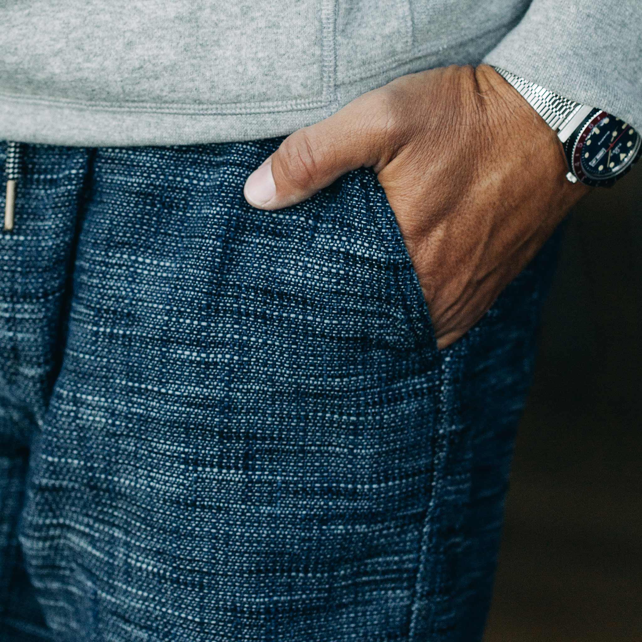 The Après Short in Indigo Slub - Image 6